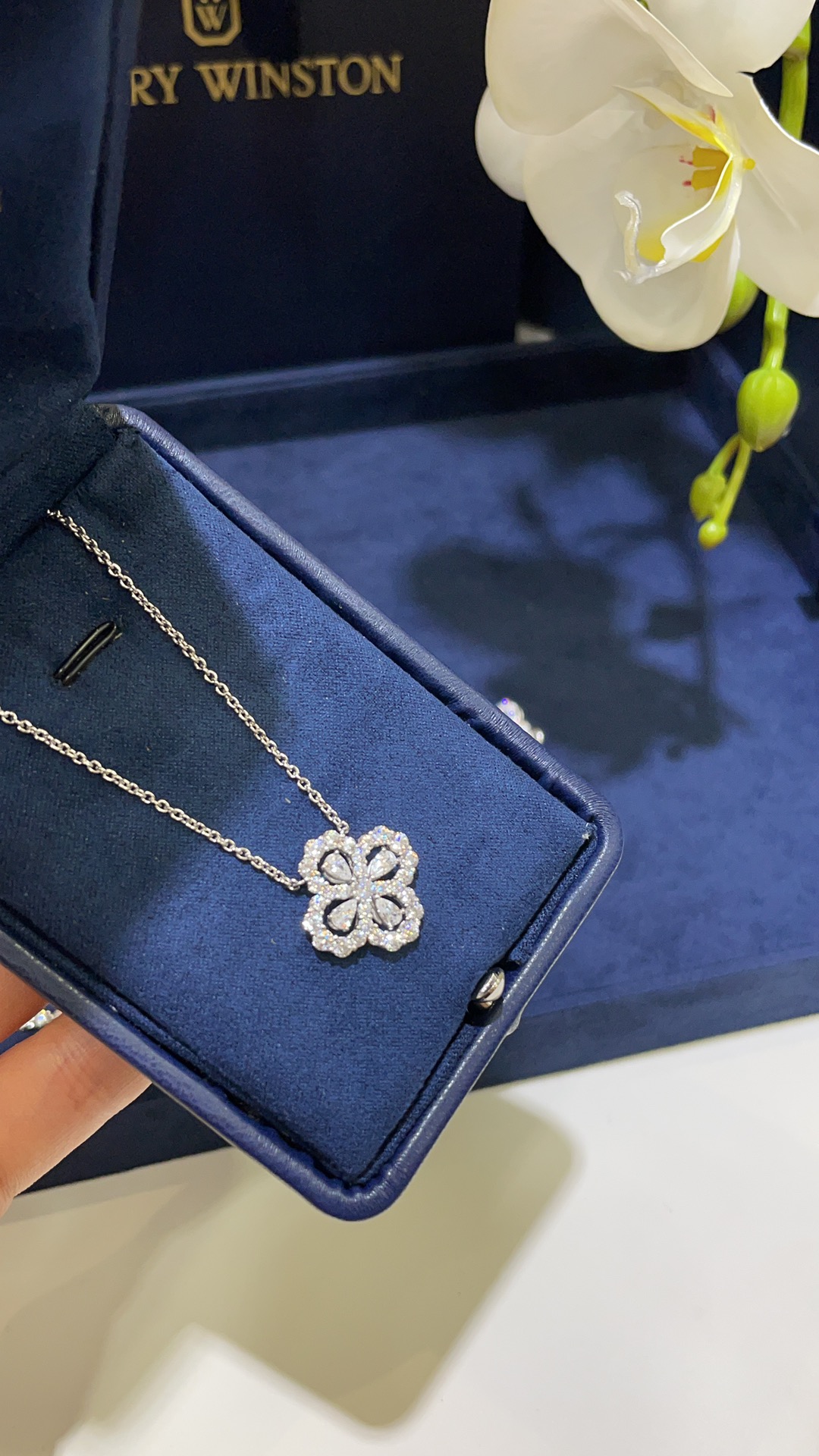 💎今日新品
Harry Winston新款loop奢华四叶草闪耀钻石项链
HW最经典的项链 真的一直都火🔥
高碳钻干净透亮 闪闪惹人爱💫
佩戴上身太好看啦 让你整体气质up🔝
材质:s925纯银+高碳钻 珠宝工艺镶嵌