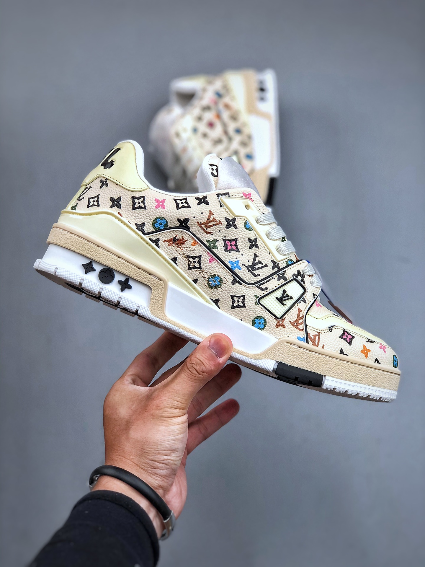 Tyler x Louis Vuitton LV Trainer low-top sneakers