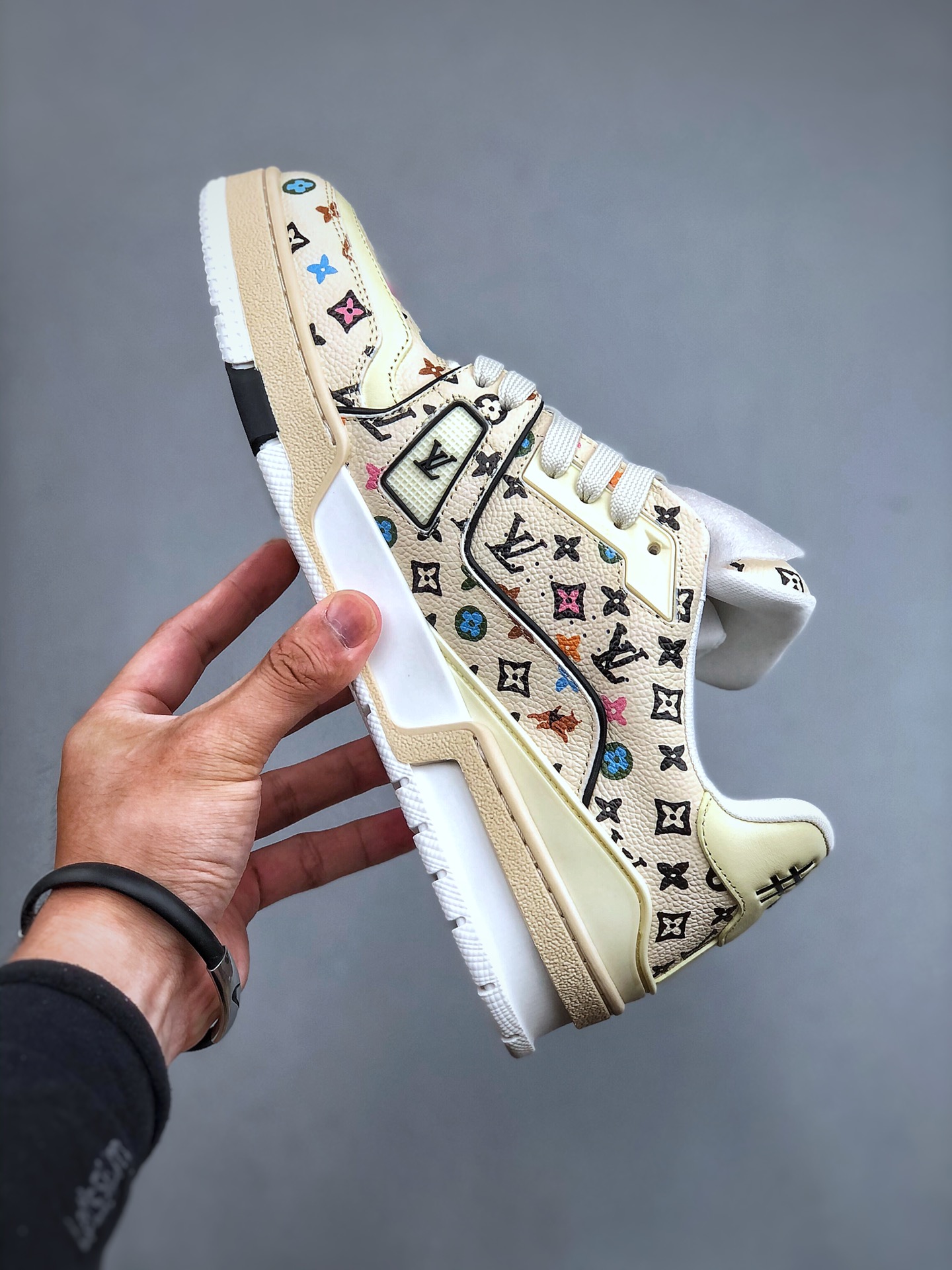 Tyler x Louis Vuitton LV Trainer low-top sneakers