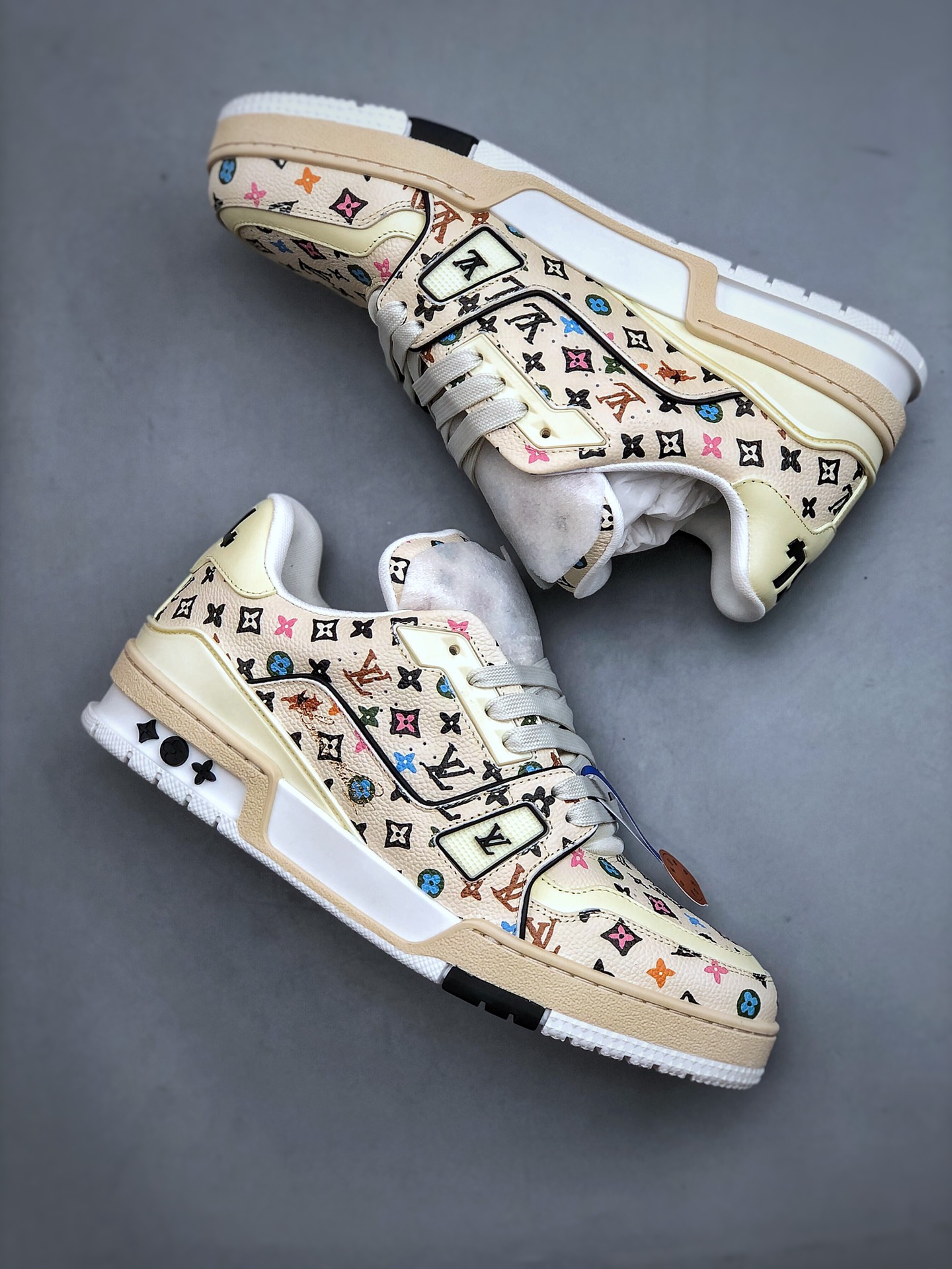 Tyler x Louis Vuitton LV Trainer low-top sneakers