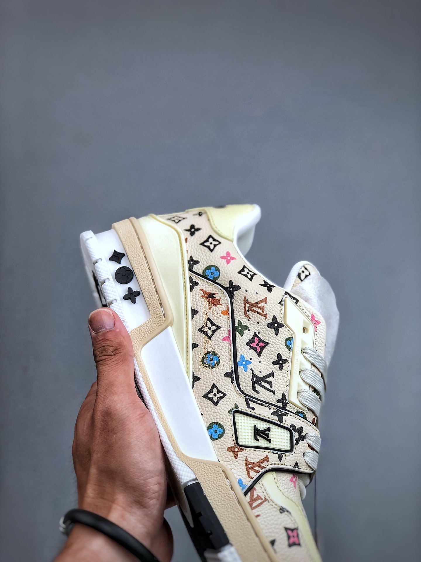 Tyler x Louis Vuitton LV Trainer low-top sneakers