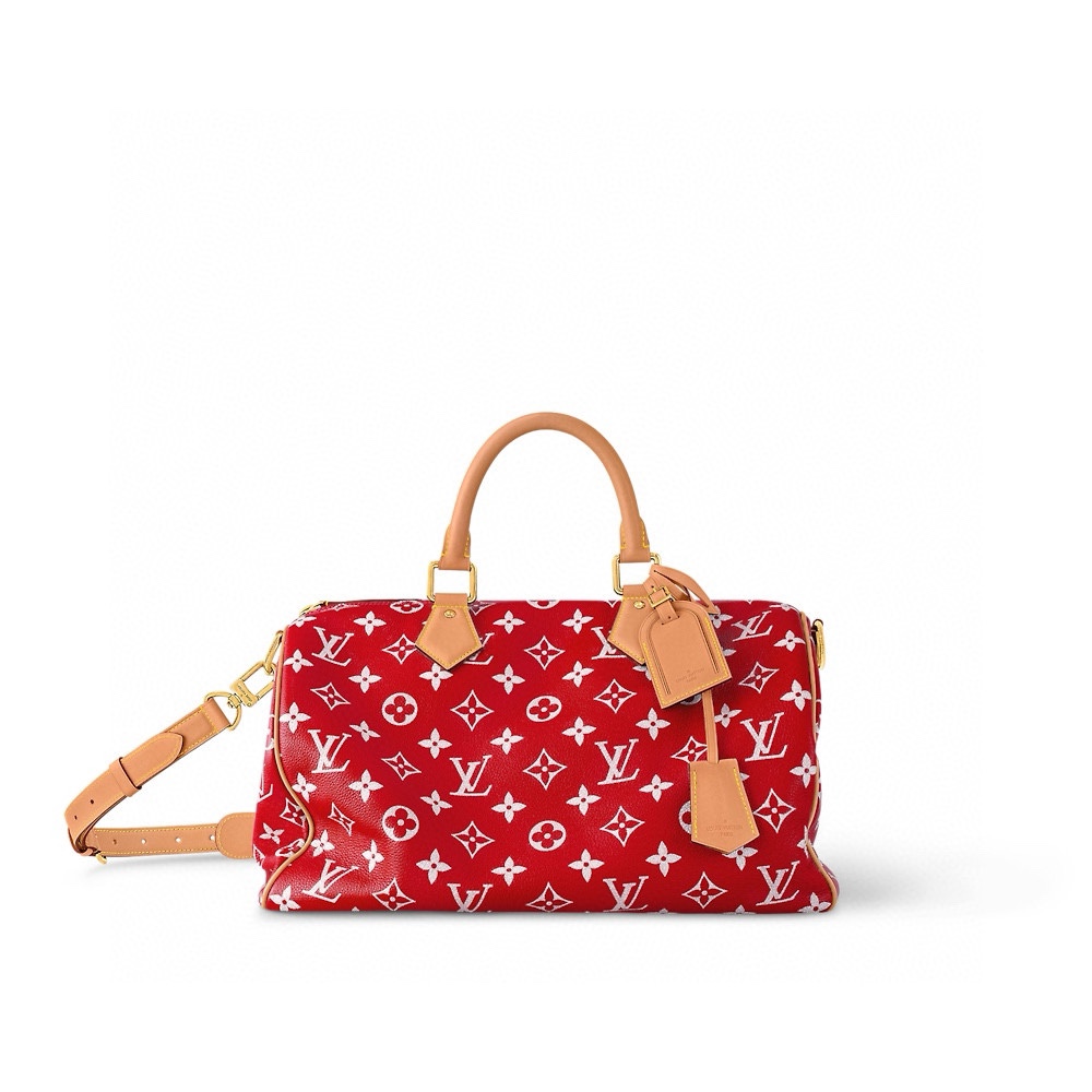 Louis Vuitton SPEEDY P9 BANDOULIERE40 handbagM24420 red official show
