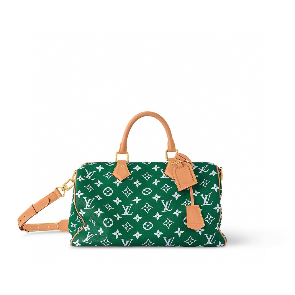 Louis Vuitton [SPEEDY P9 BANDOULIERE40 Handbag] M24417 Green Official Show