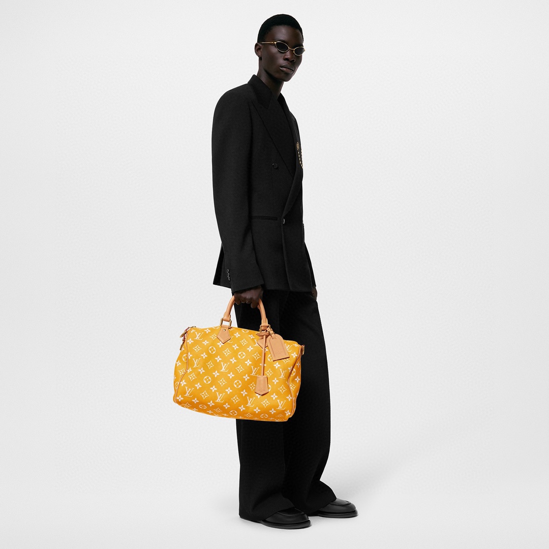 Louis Vuitton SPEEDY P9 BANDOULIERE40 handbag M24419 yellow is so hot