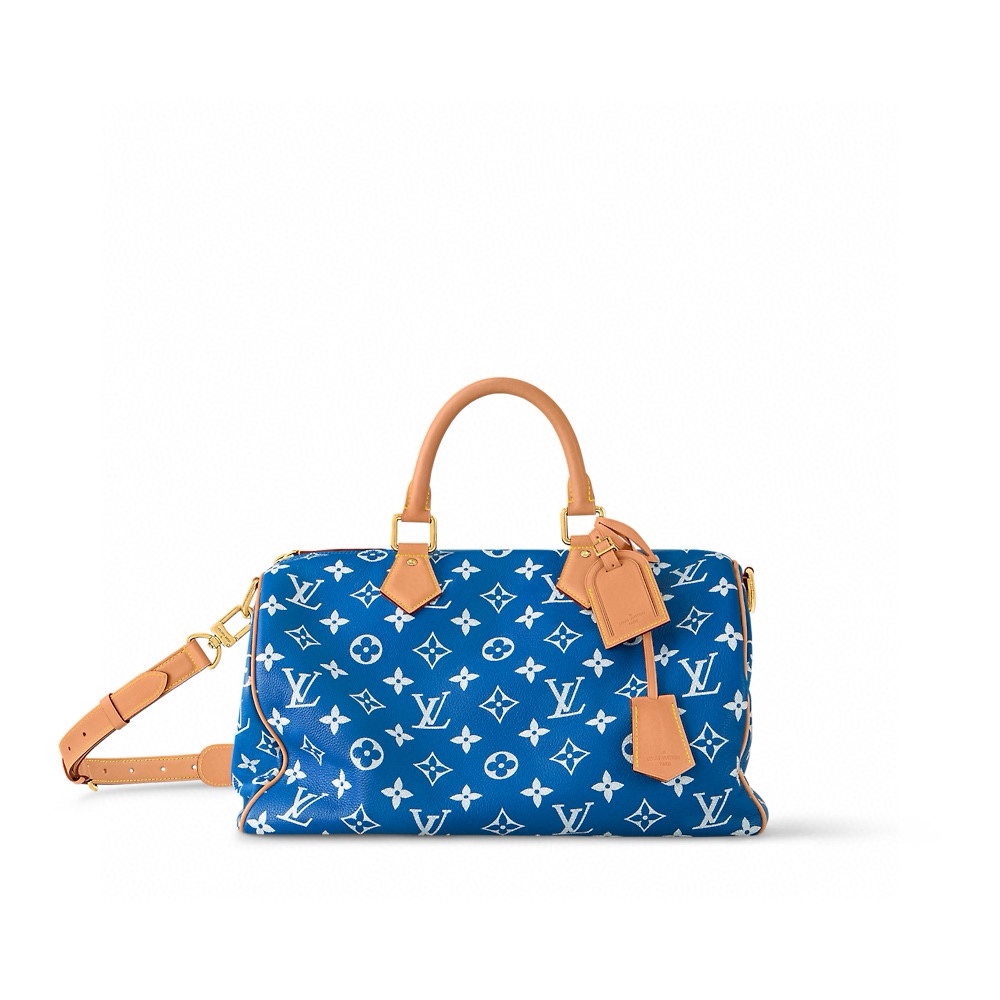 Louis Vuitton SPEEDY P9 BANDOULIERE40 handbagM24418 blue official show