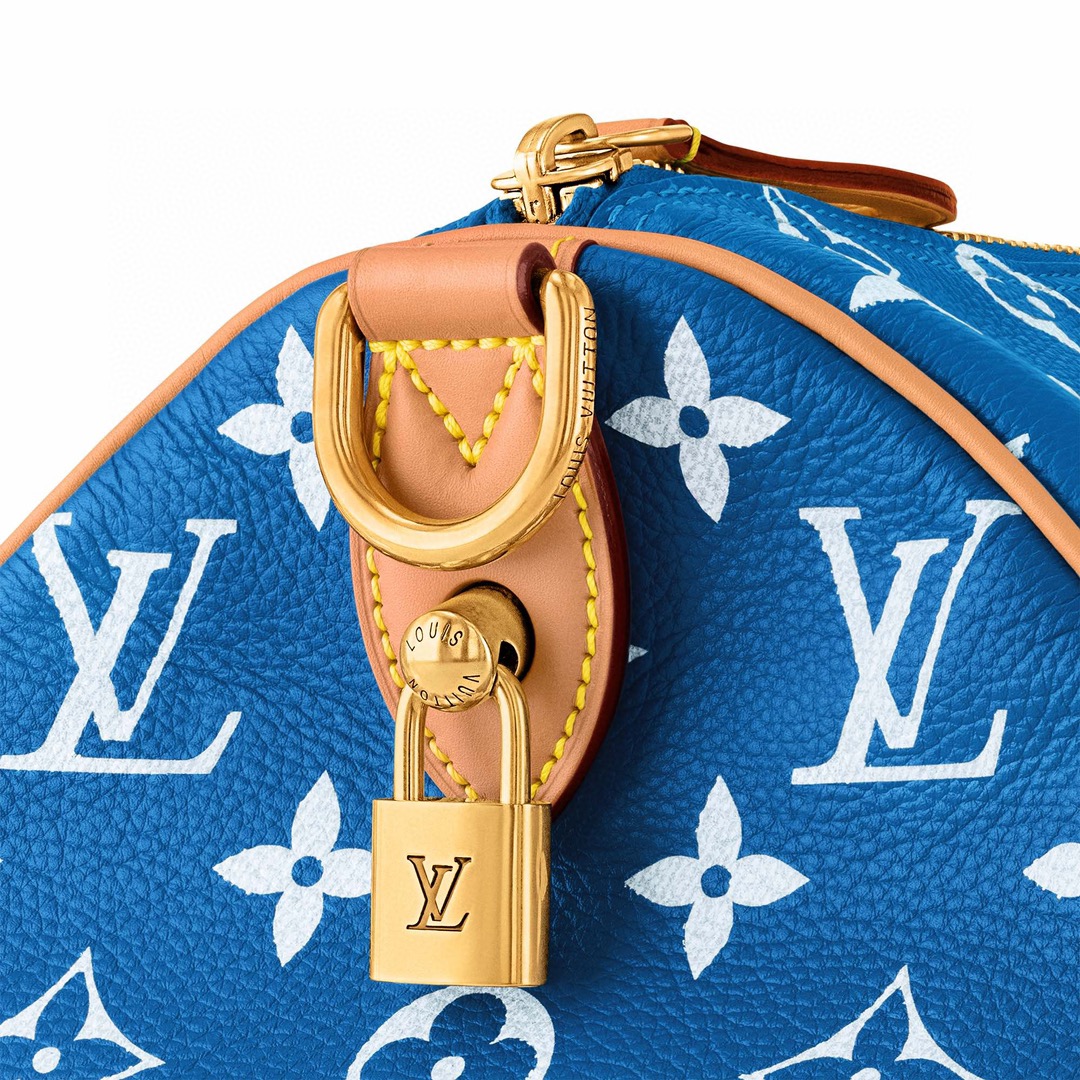 Louis Vuitton SPEEDY P9 BANDOULIERE40 handbagM24418 blue official show