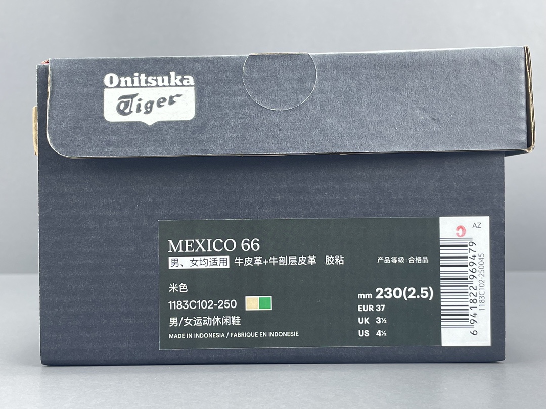 C版鬼冢虎原版原楦原材99.999%还原度OnitsukaTiger鬼塚虎MEXICO66低帮运动休闲鞋