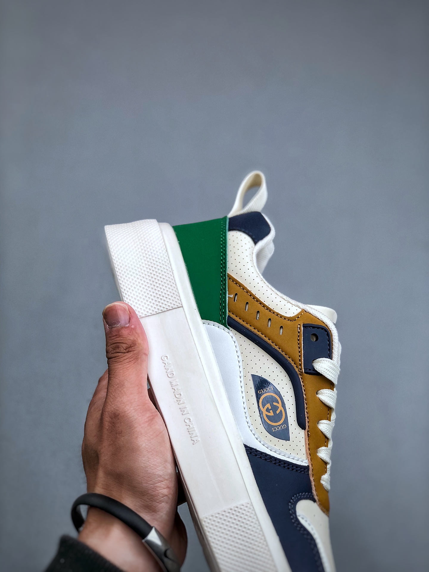 260 古驰Gucci Screener GG High-Top Sneaker休闲潮鞋系列意大利进口超软小牛皮