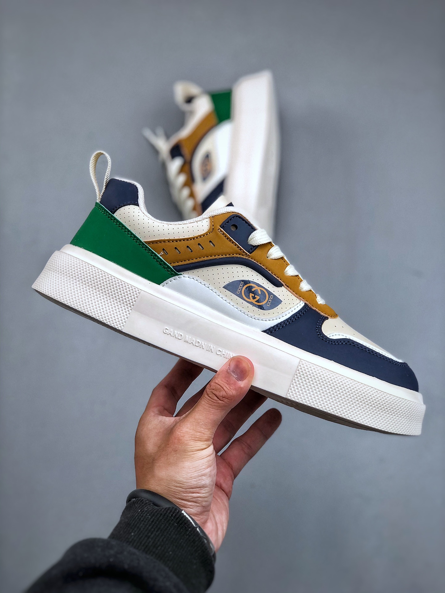 260 古驰Gucci Screener GG High-Top Sneaker休闲潮鞋系列意大利进口超软小牛皮