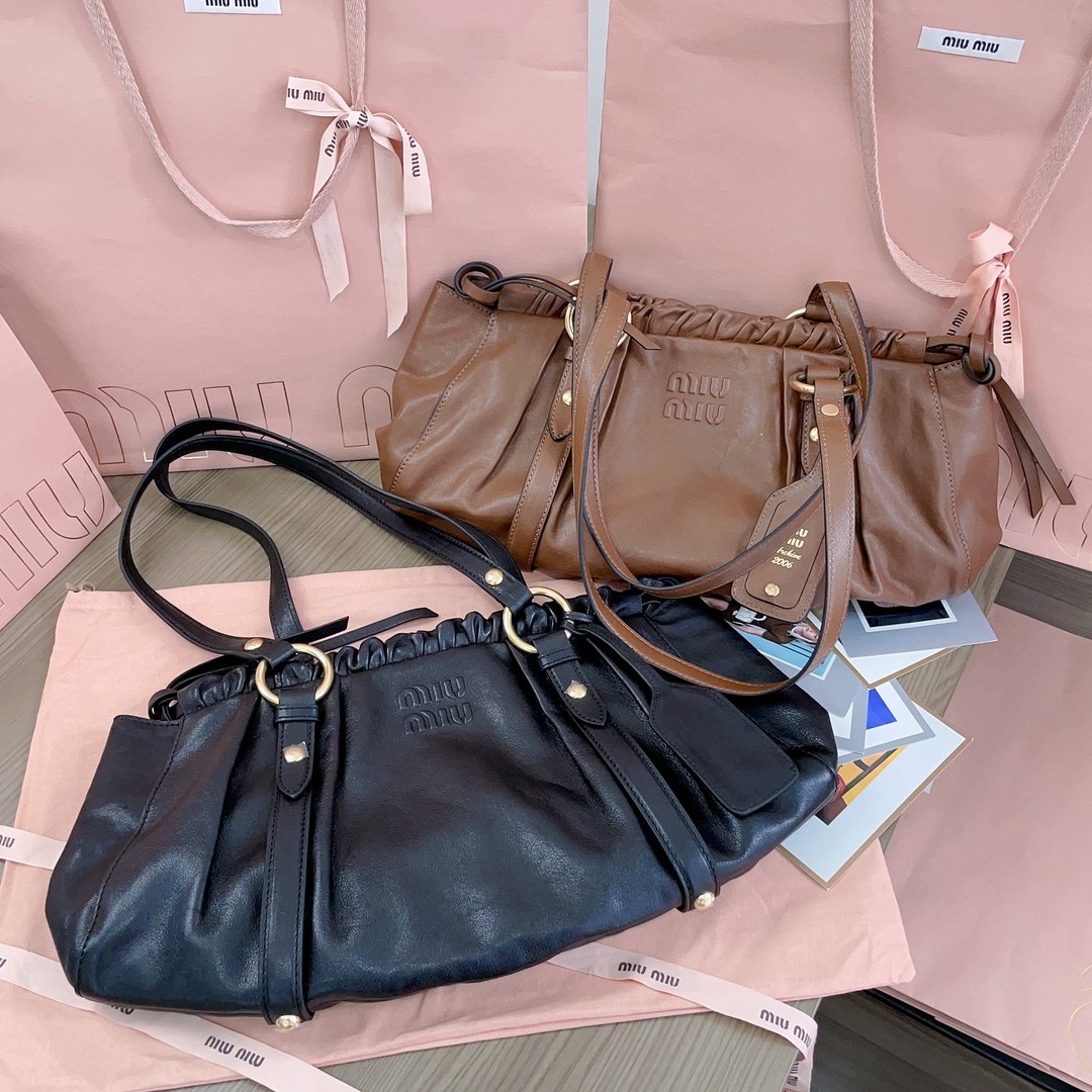 Miu Miu 5BG28# MIU medieval armpit dumpling buns