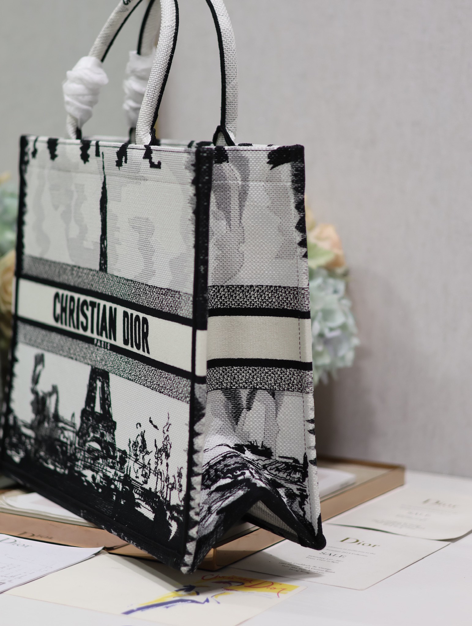 Dior book tote 购物袋