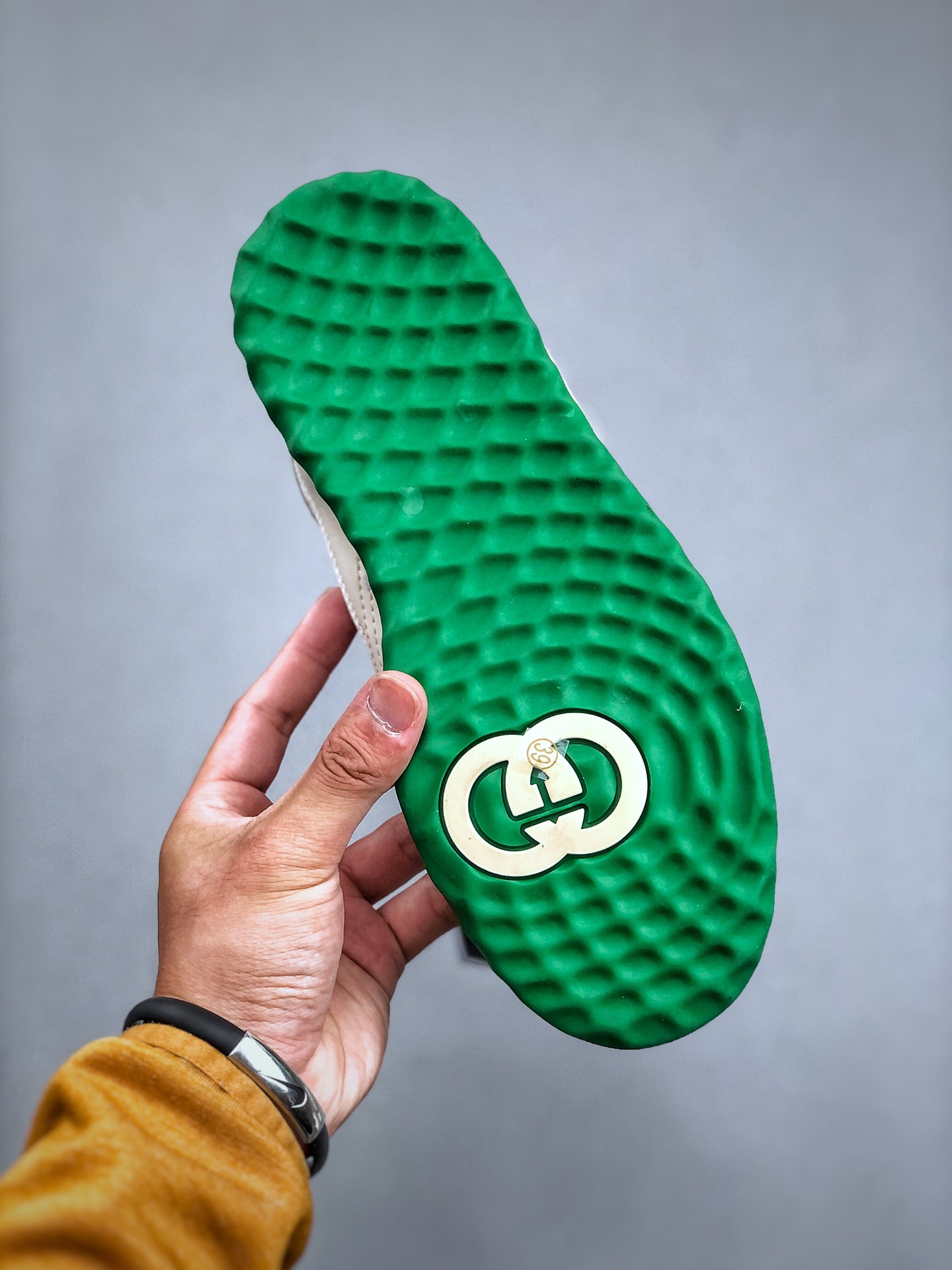 260 Gucci 轻奢单品 广东品质原厂 高奢古驰Gucci Screener GG High-Top Sneaker休闲潮鞋