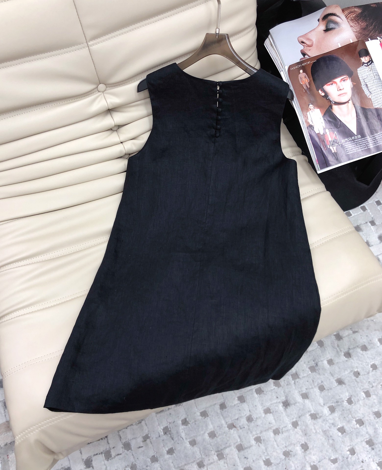 Sleeveless Linen Dress Women's Round Neck Casual Summer Sundress 7 i1717405394 1756 5