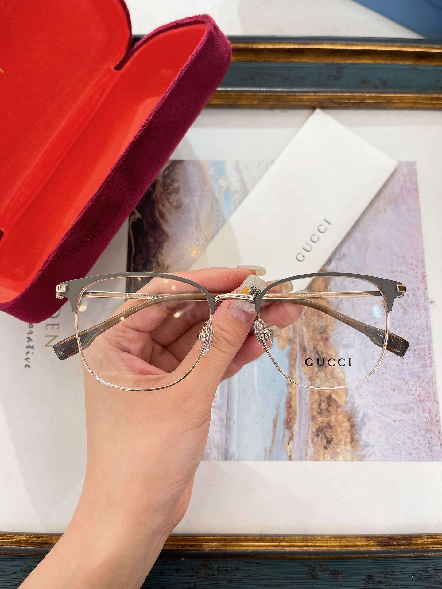 Gucci 古驰眼镜框