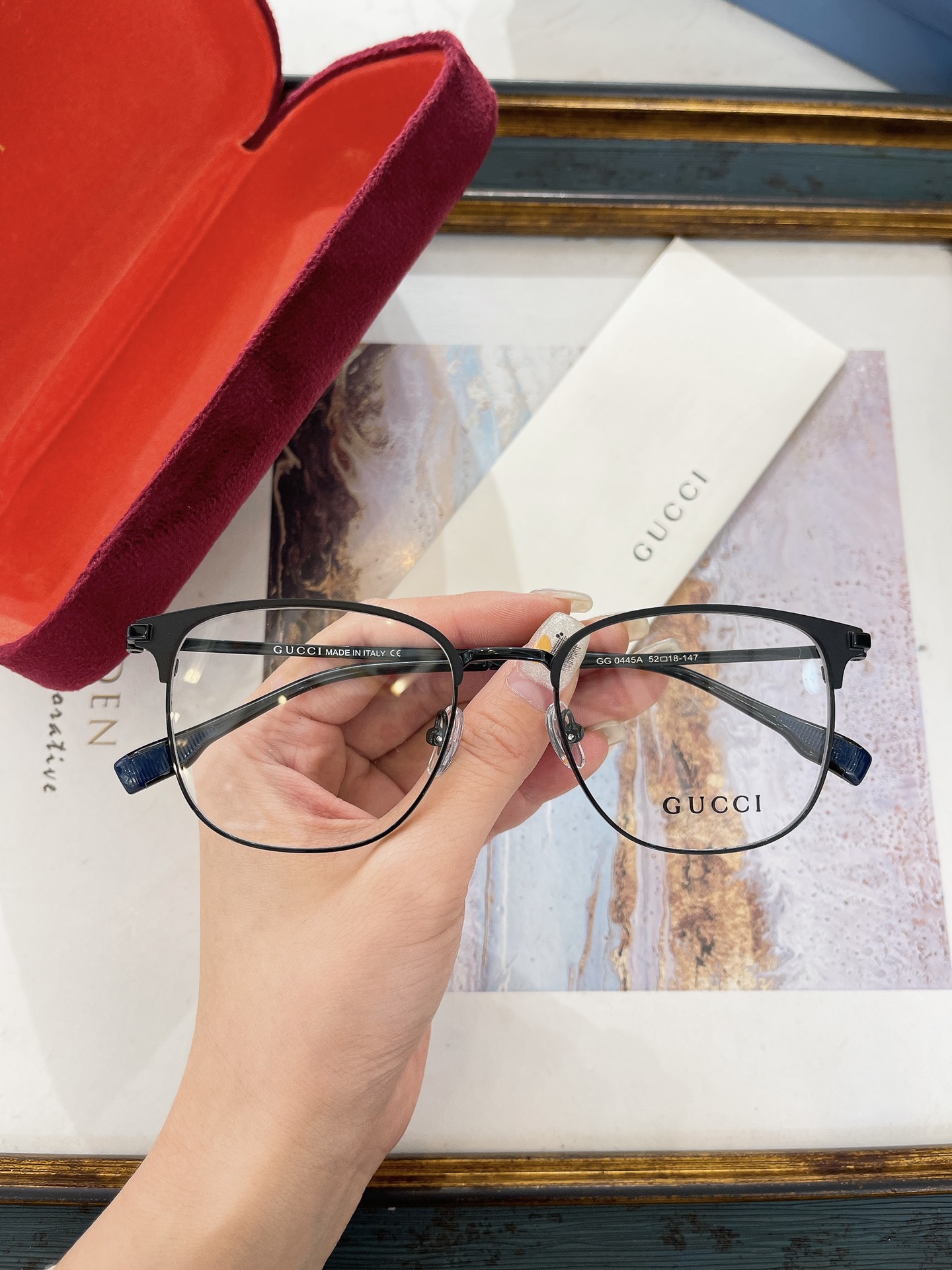 Gucci 古驰眼镜框