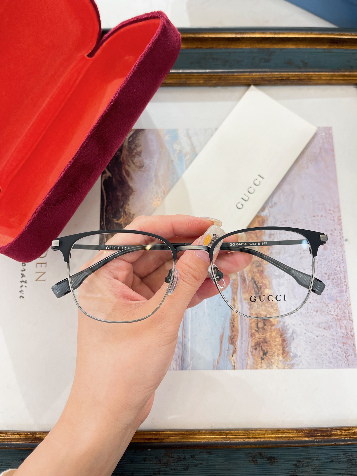 Gucci 古驰眼镜框