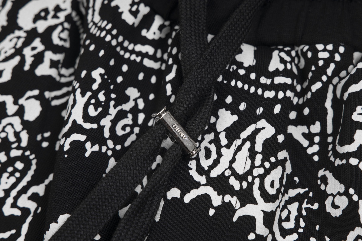 High Version AMIR Tshirt with Unique Cashew Flower Design and Hidden Zipper Pocket - 图片 6