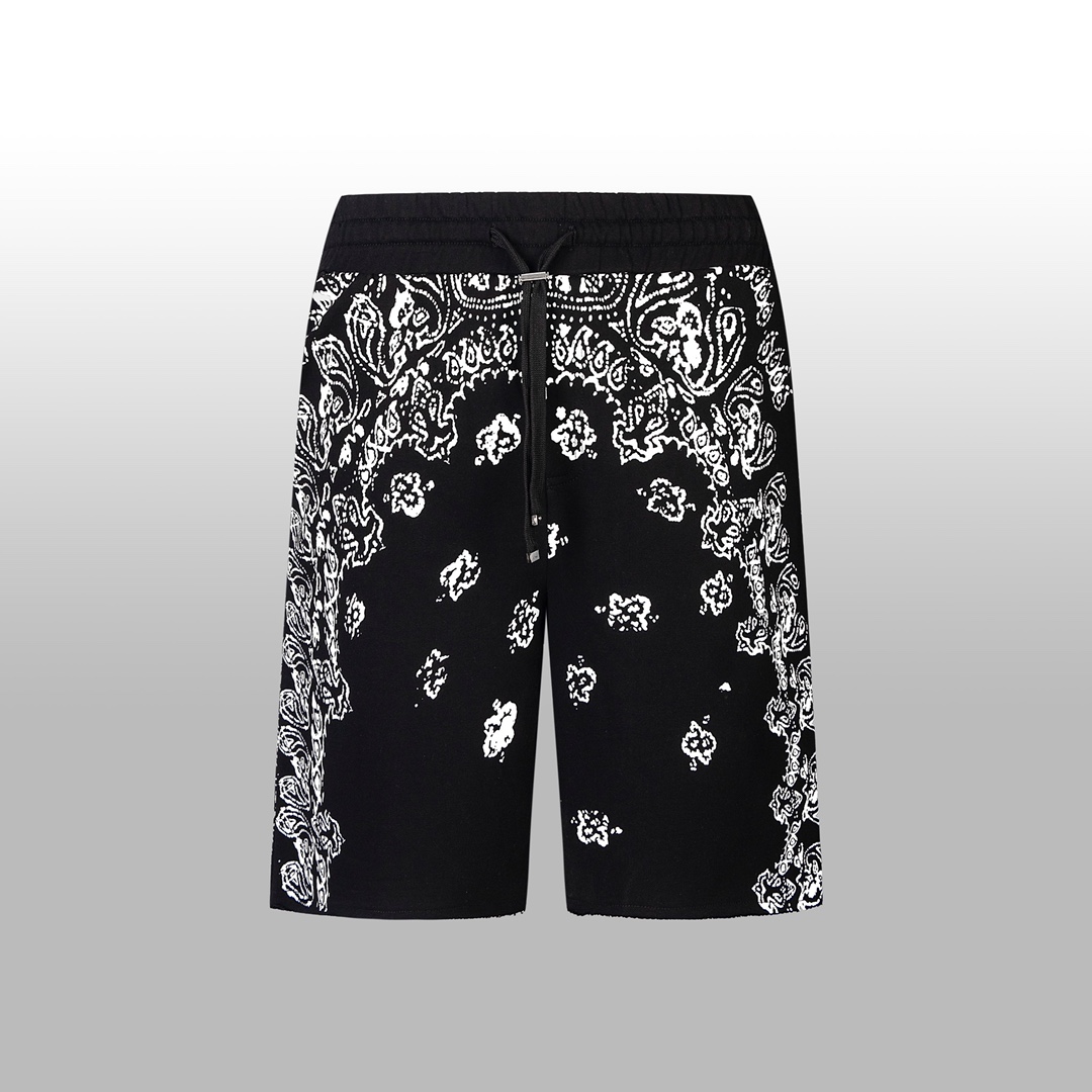 High Version AMIR Tshirt with Unique Cashew Flower Design and Hidden Zipper Pocket - 图片 2