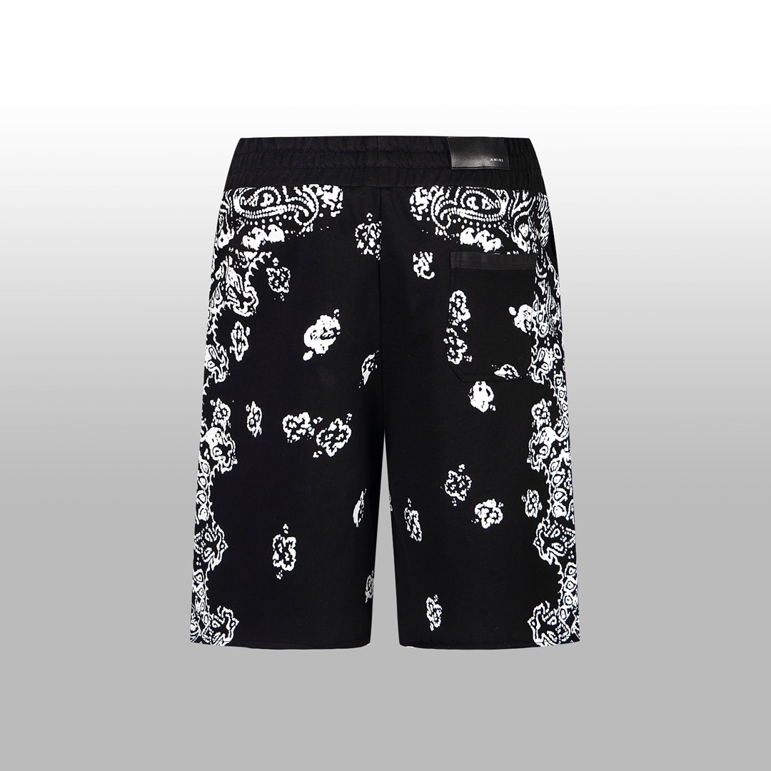 High Version AMIR Tshirt with Unique Cashew Flower Design and Hidden Zipper Pocket - 图片 3