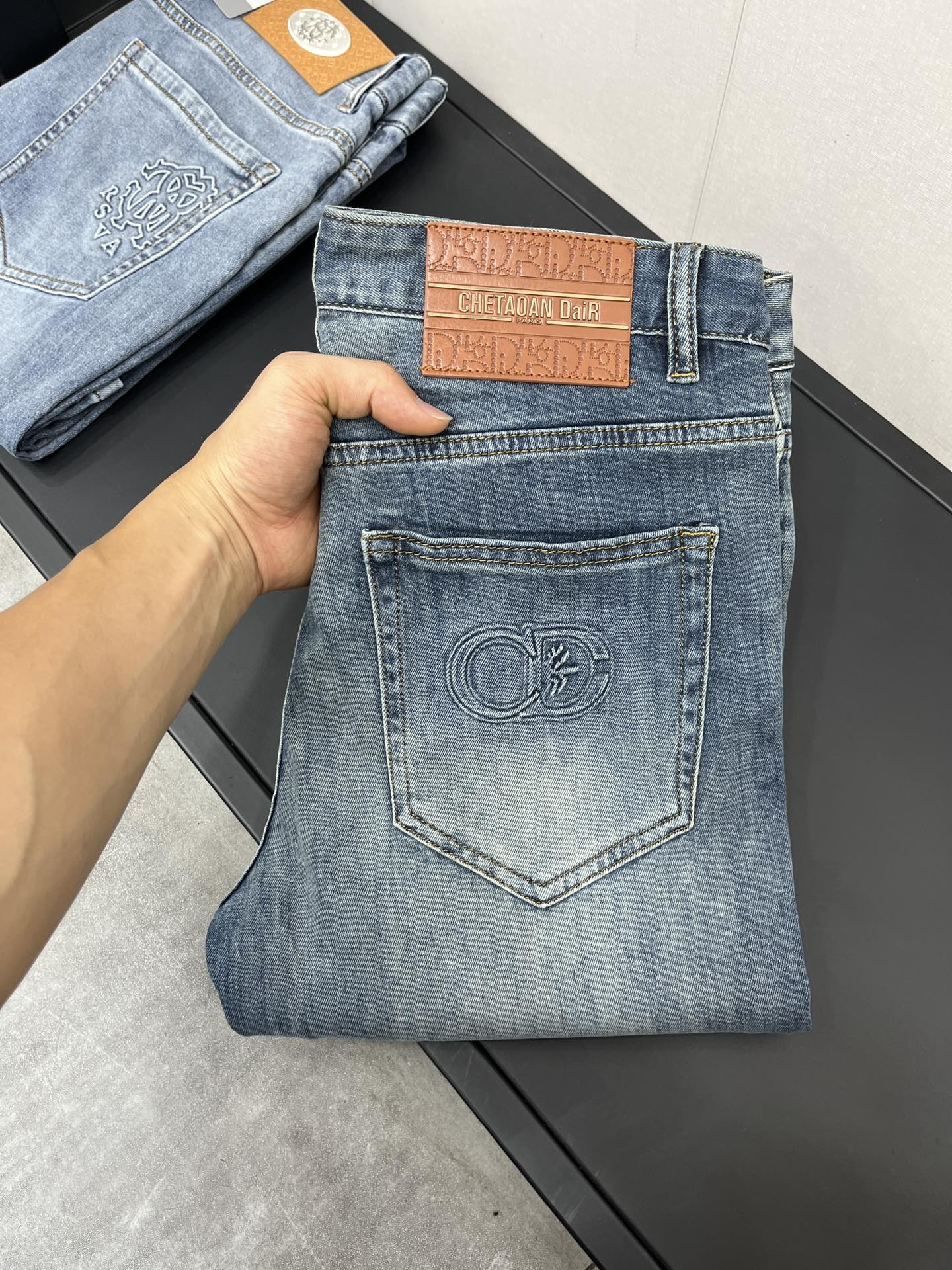 Dior Clothing Jeans Cotton Spring/Summer Collection Casual