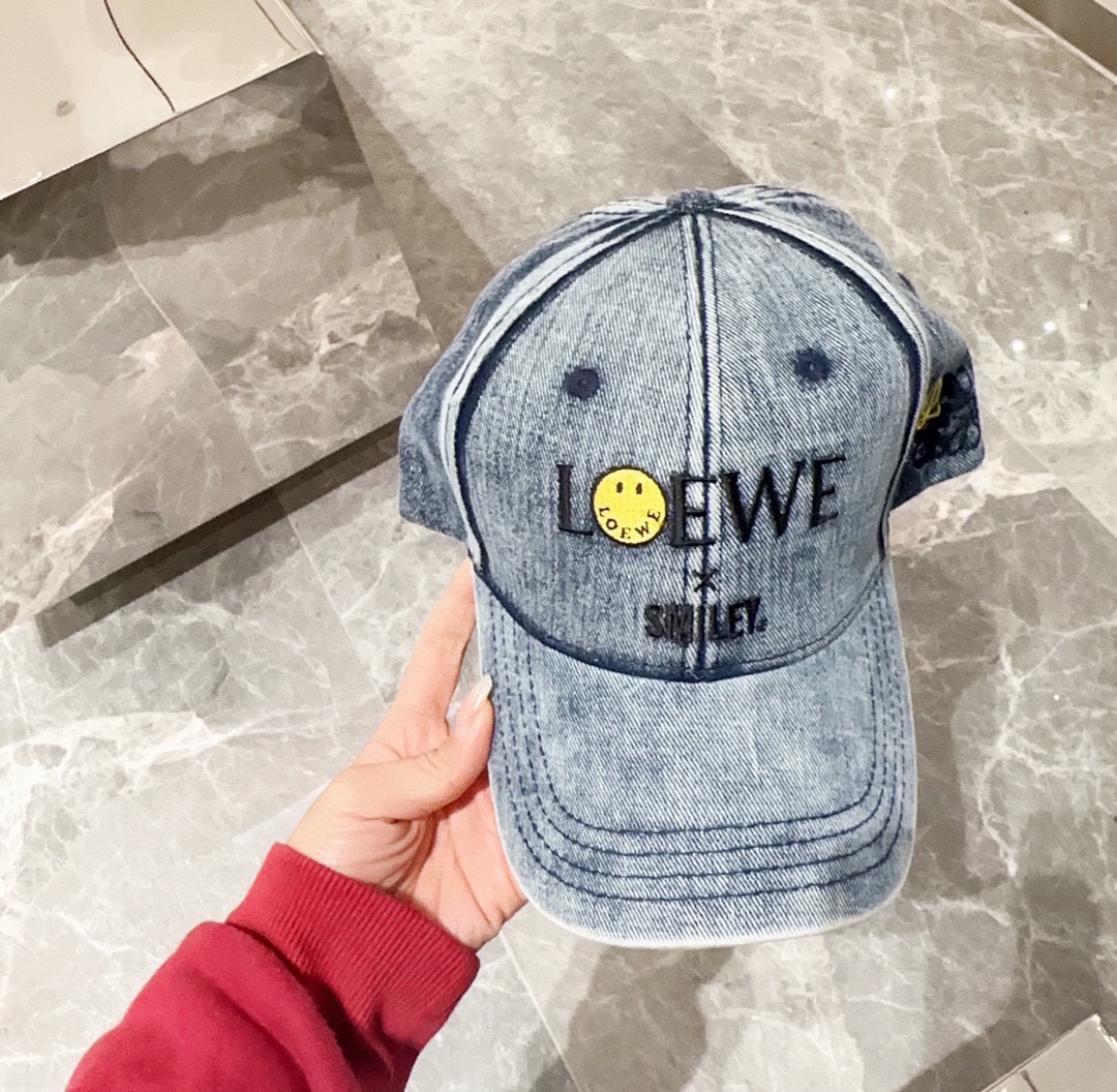 Loewe Sombreros Gorras Bordado