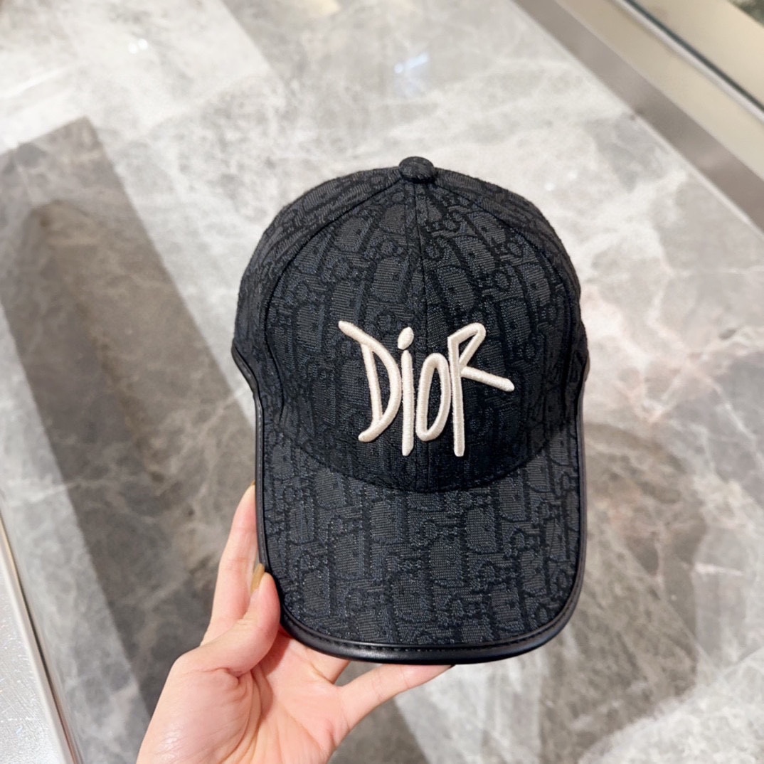 Dior Sombreros Gorras Bordado