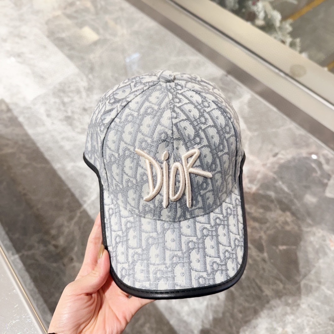 Dior Sombreros Gorras Bordado