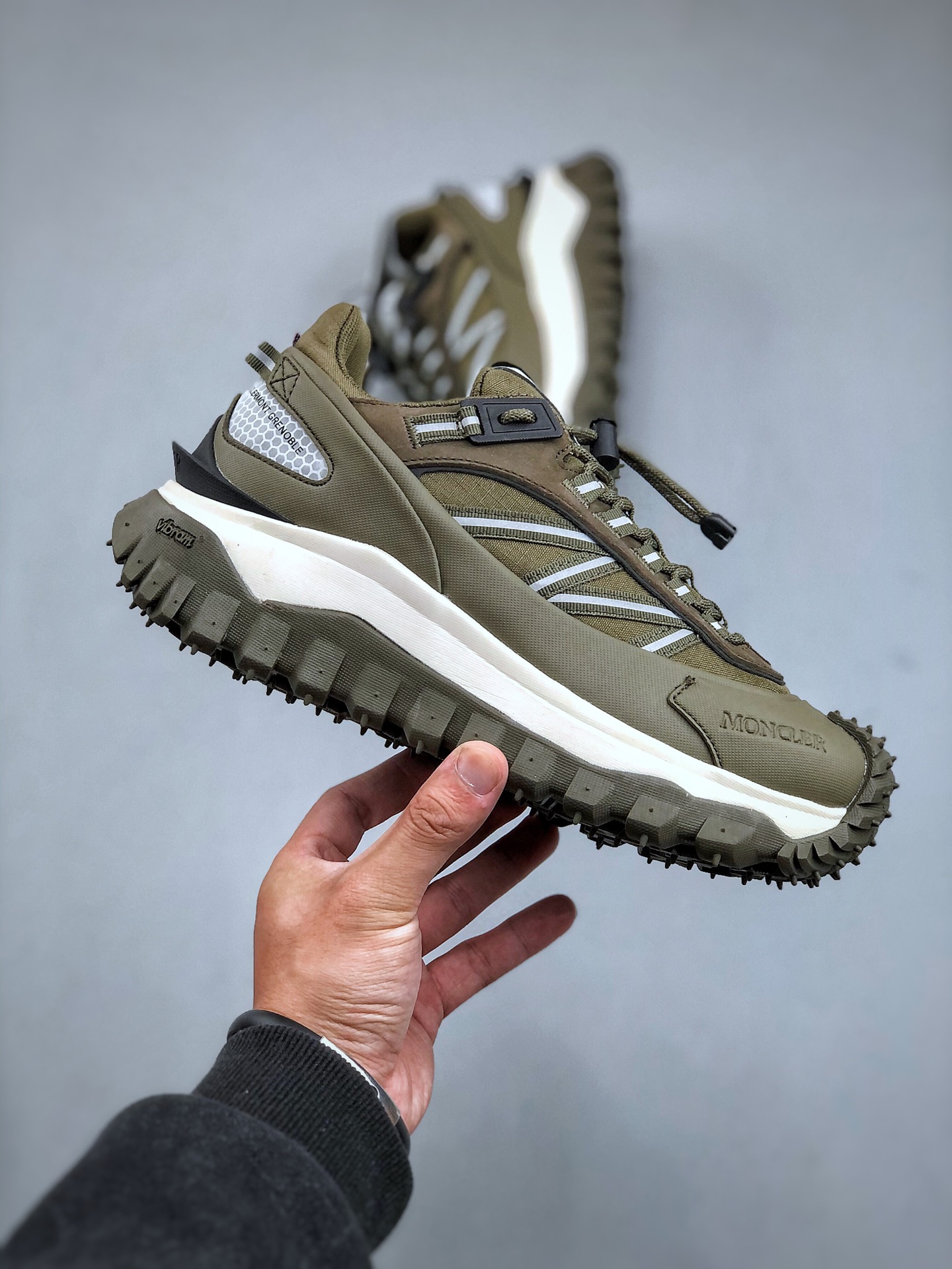 480 Moncler 盟可睐/蒙口 Trailgrip GTX 抗撕裂材质山地户外鞋