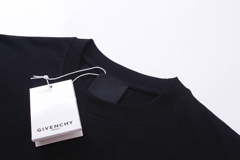 140 纪梵希/Givenchy 夏季新款高端品质 限定马克笔涂鸦logo圆领短袖T恤