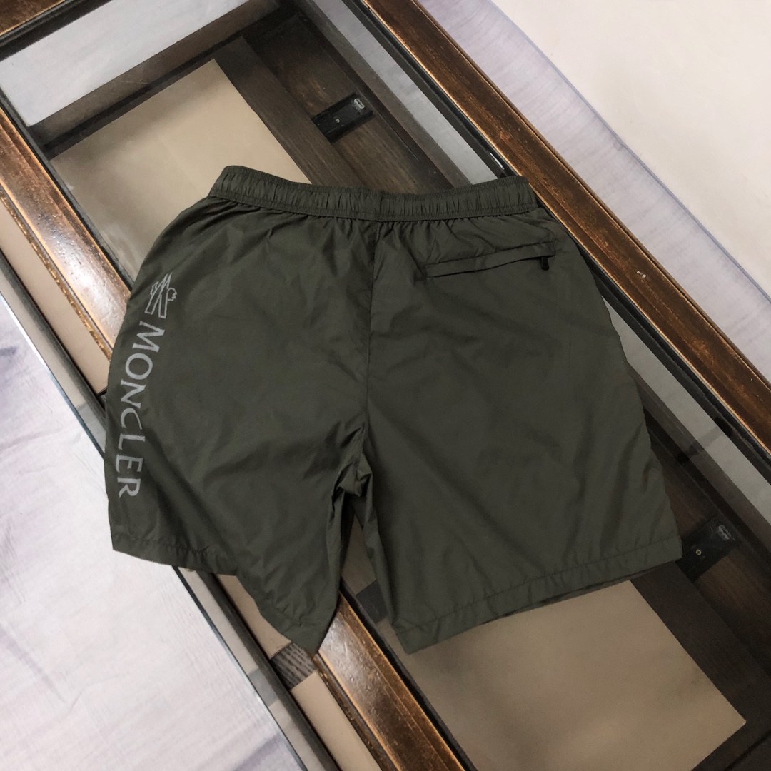 Buy Luxury 2023
 Moncler Clothing Shorts Army Green Black Blue Grey Nylon Spring/Summer Collection Fashion Beach