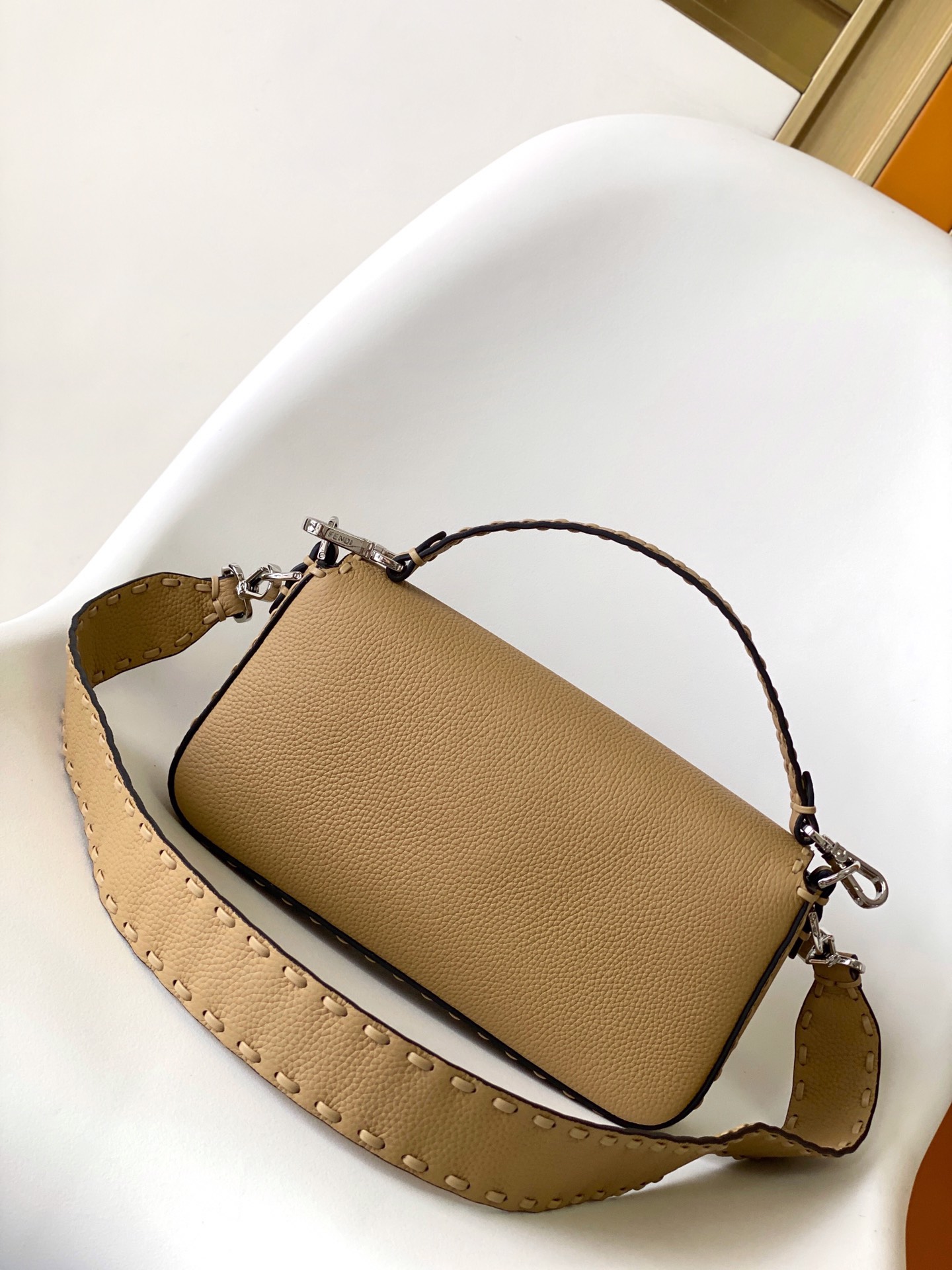 Fendi Baguette Medium Leather Shoulder Bag - Iconic Style 3 i1717655042 5795 1