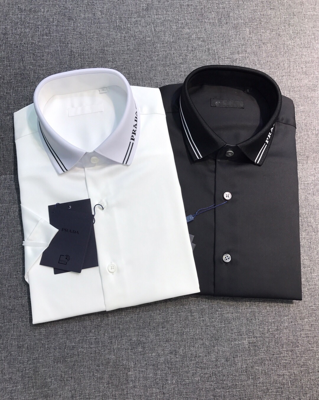 Prada Vêtements Chemises & Chemisiers Blanc Hommes Coton Tissu popeline Collection printemps – été Fashion Peu importe