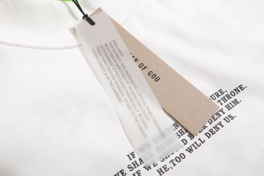 FEAR OF GOD  T恤服装 7