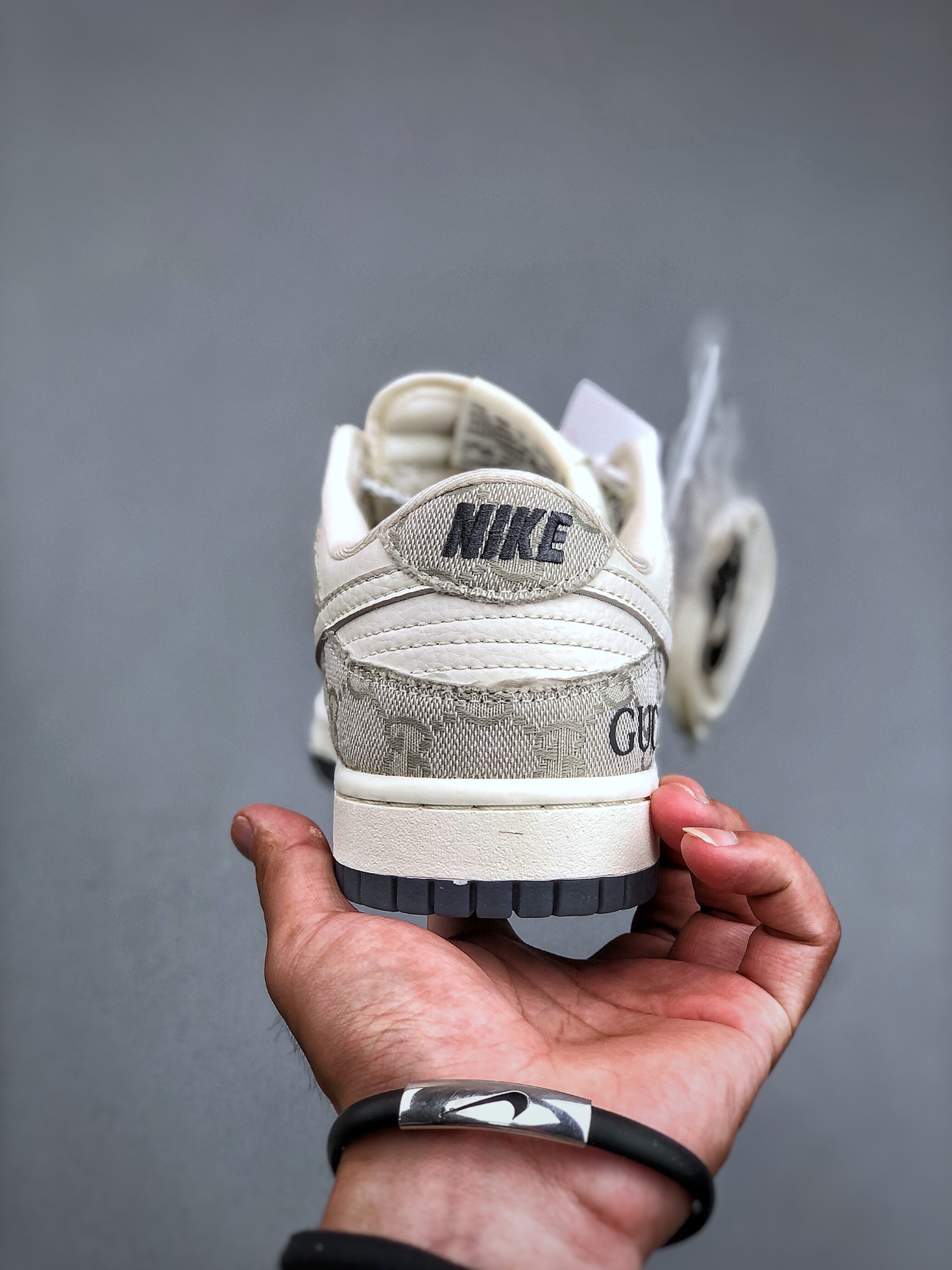 Nk SB Dunk Low 古驰联名-烟灰 周年定制 低帮休闲板鞋 CF3688-003 #定制鞋盒 大厂纯原品质 超高清洁度 7