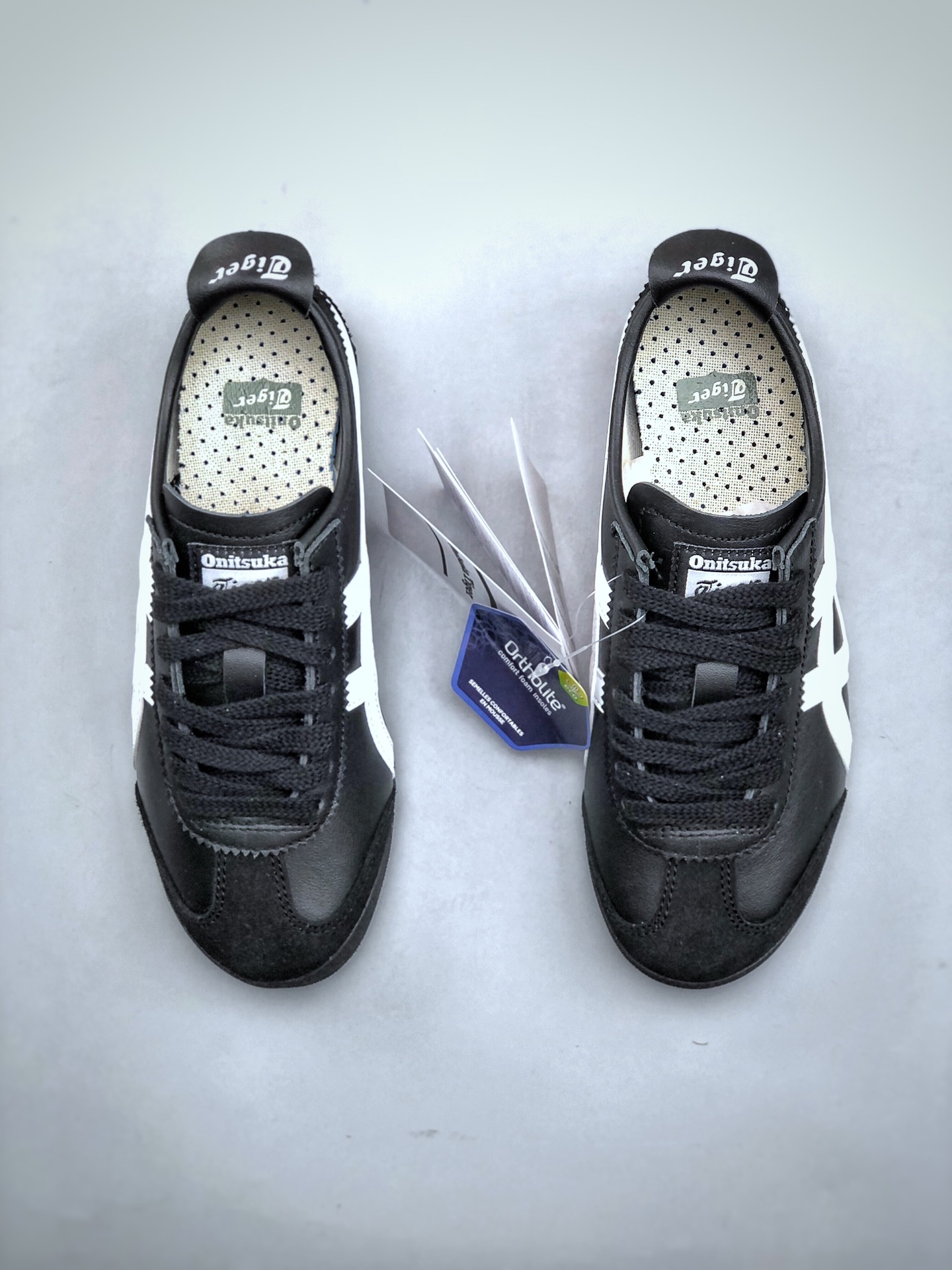OnitsukaTiger/鬼塚虎 Mexico 66 全头层皮面低邦休闲跑步鞋 1183C102-001 #纯原品质 原鞋开发 采用材料和胶水 5