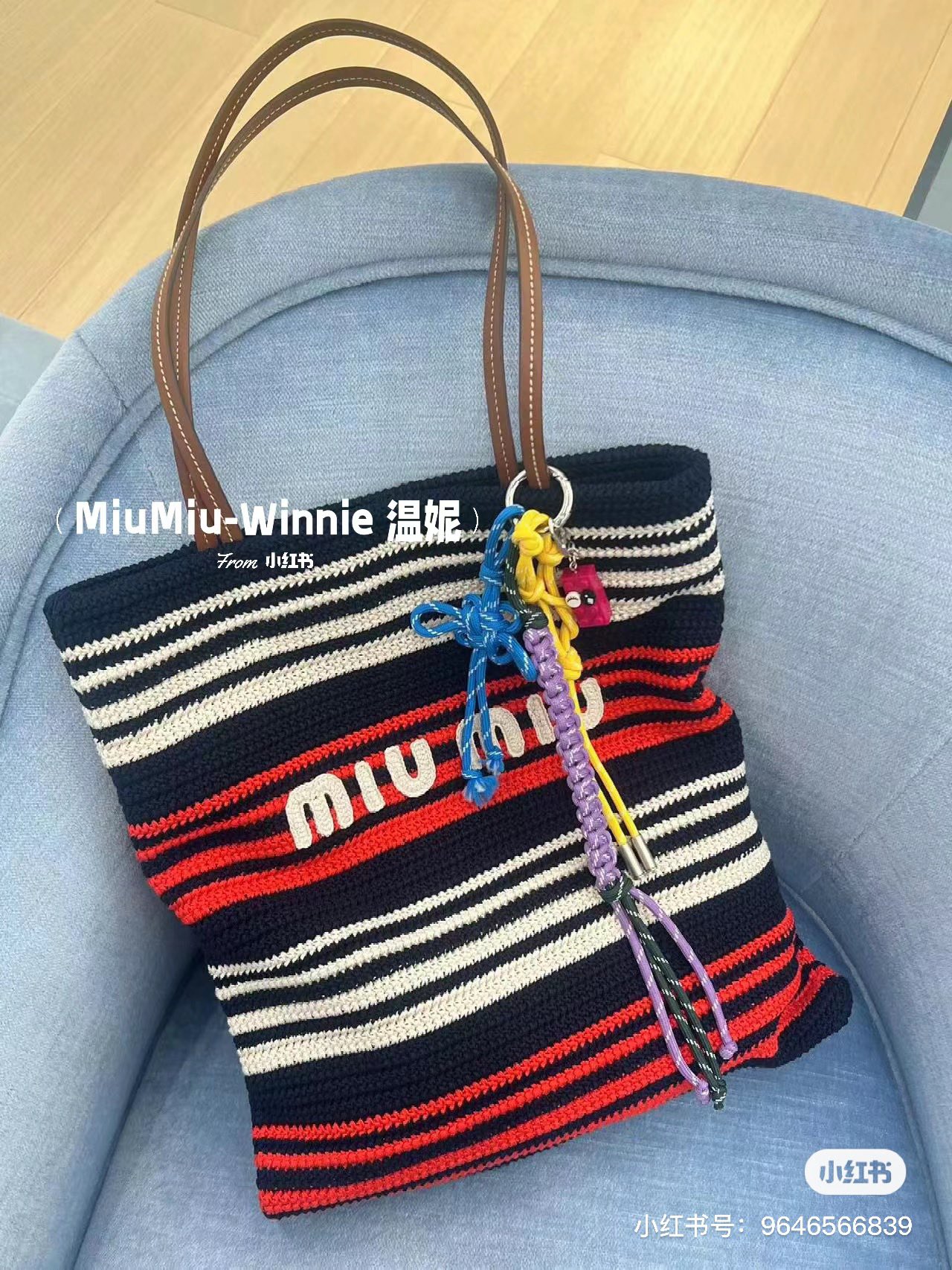 NO:199169,5BG, Tibetan blue with red full of British college style, MIUMIU, miumiu198609095BG,藏蓝配大红满满的英伦学院风,MIUMIU,miumiu,Bag