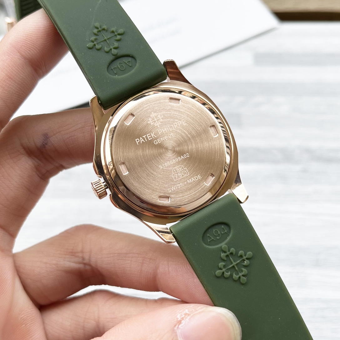 Luxury Platinum Patek Philippe Watch with Glass Lens and Steel Hull Surface Plate. - 图片 8