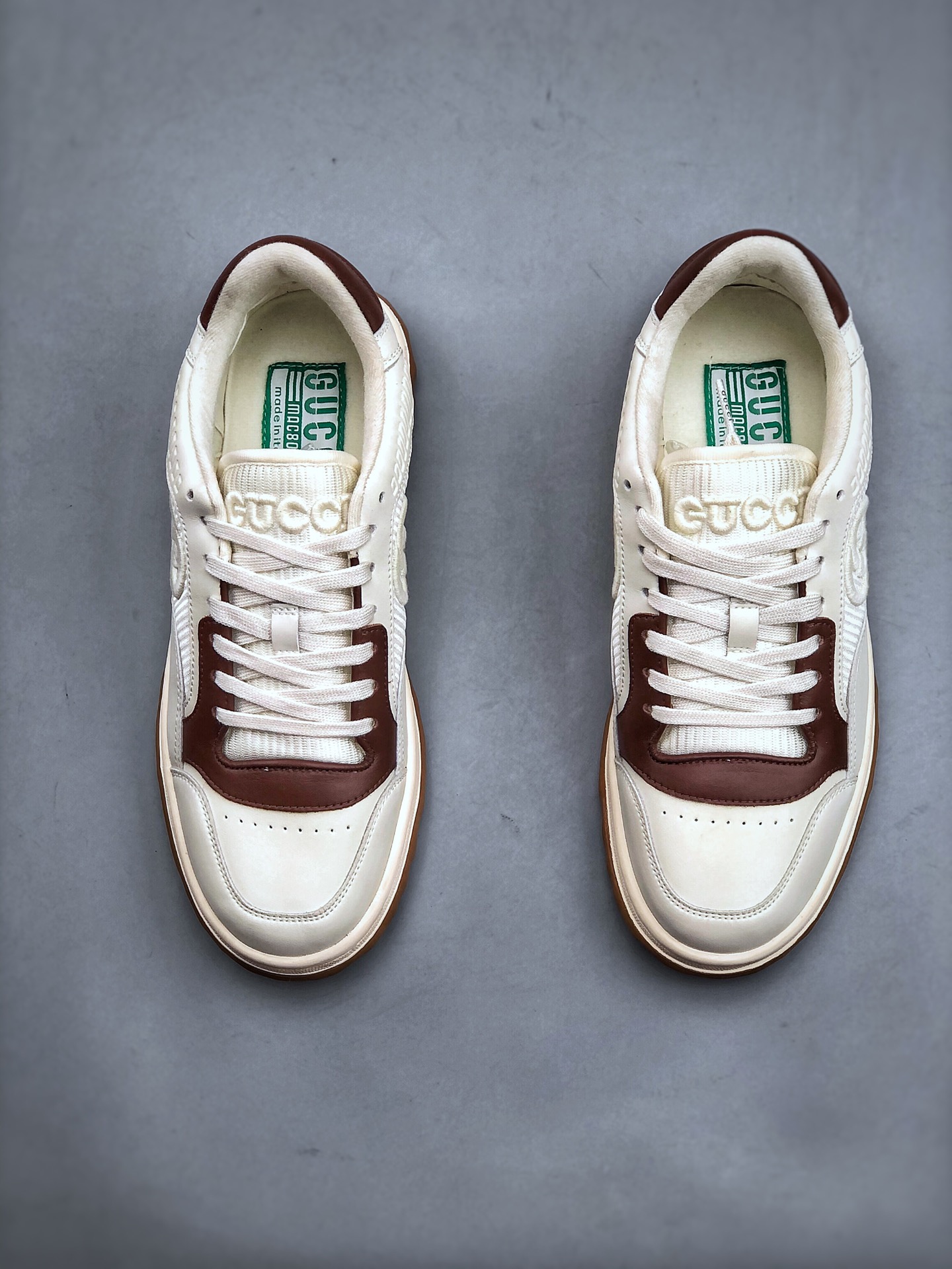 280 Gucci 轻奢单品 广东品质原厂 高奢古驰Gucci Screener GG High-Top Sneaker休闲潮鞋