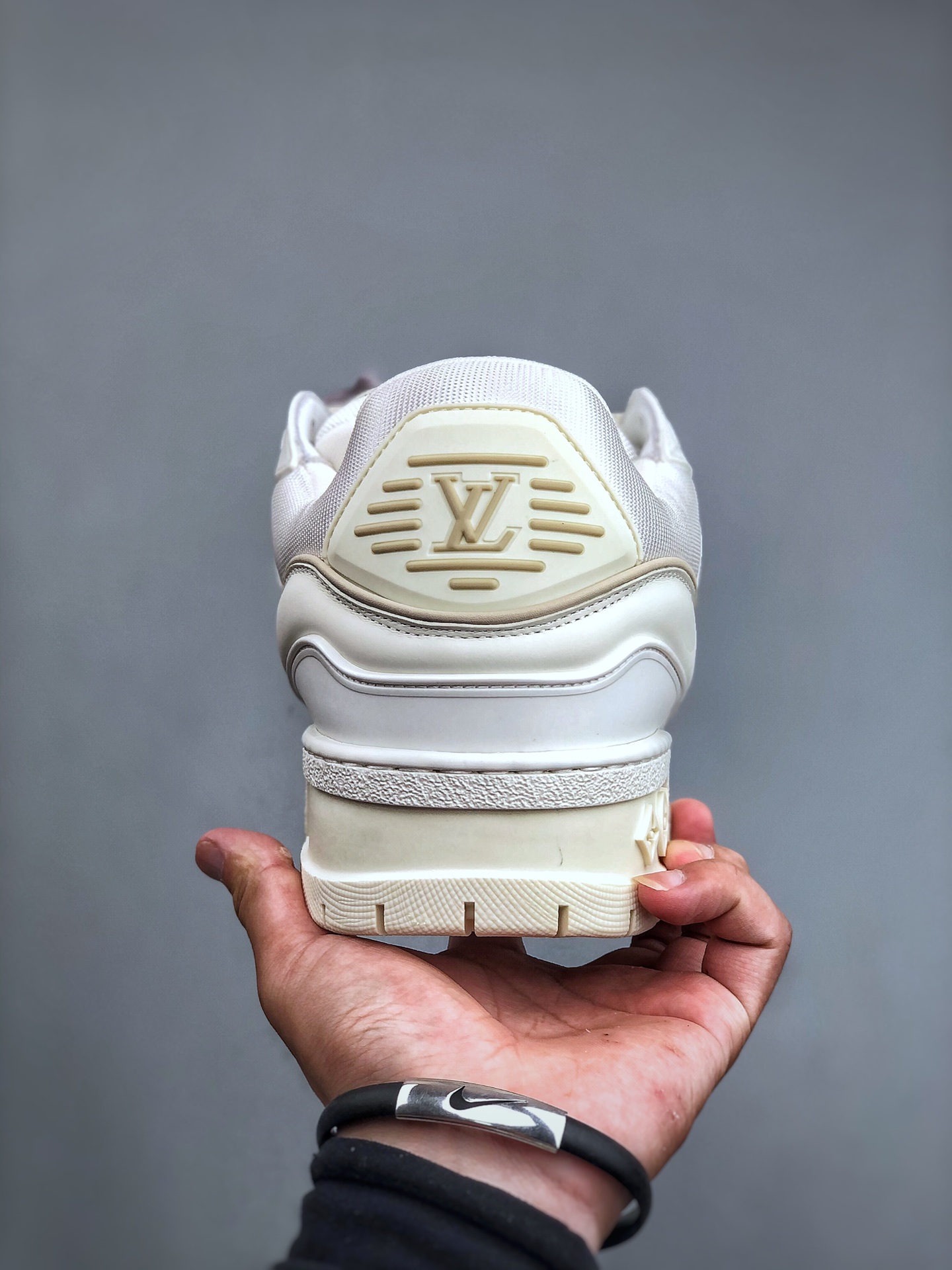 代购指定芯片版本 空胶工艺 高端零售专供Louis Vuitton 路易威登 LV Trainer 小胖汀低帮休闲板鞋