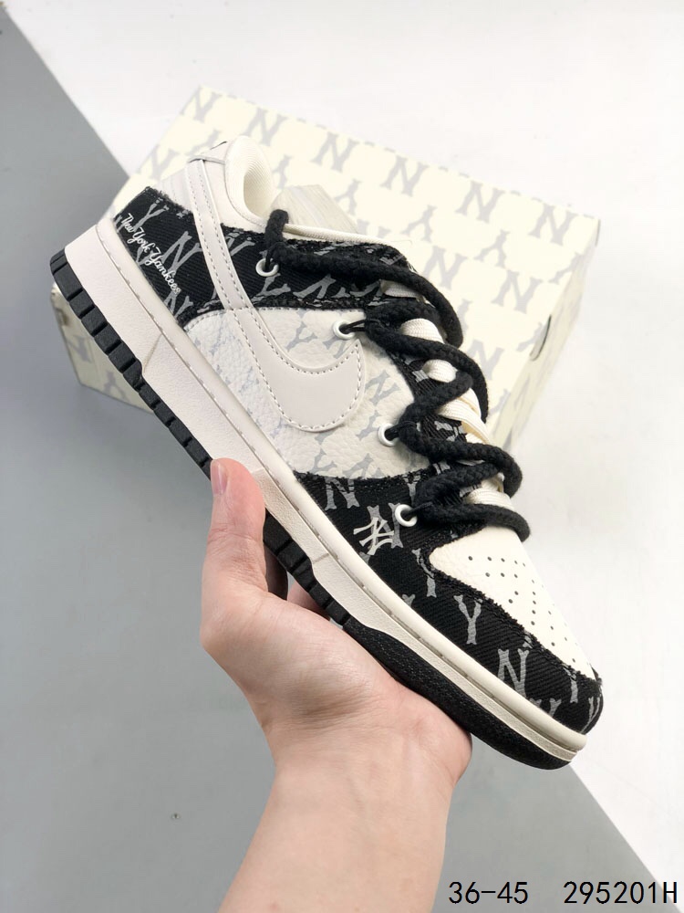 公司级真标带半码！NikeNike SB Dunk Low 绑绳绑带系列 LV联名 复古低帮休闲运动滑板板鞋。采用脚感柔软舒适ZoomAir气垫，有效吸收滑板等极限运动在落地时带来的冲击力，为街1