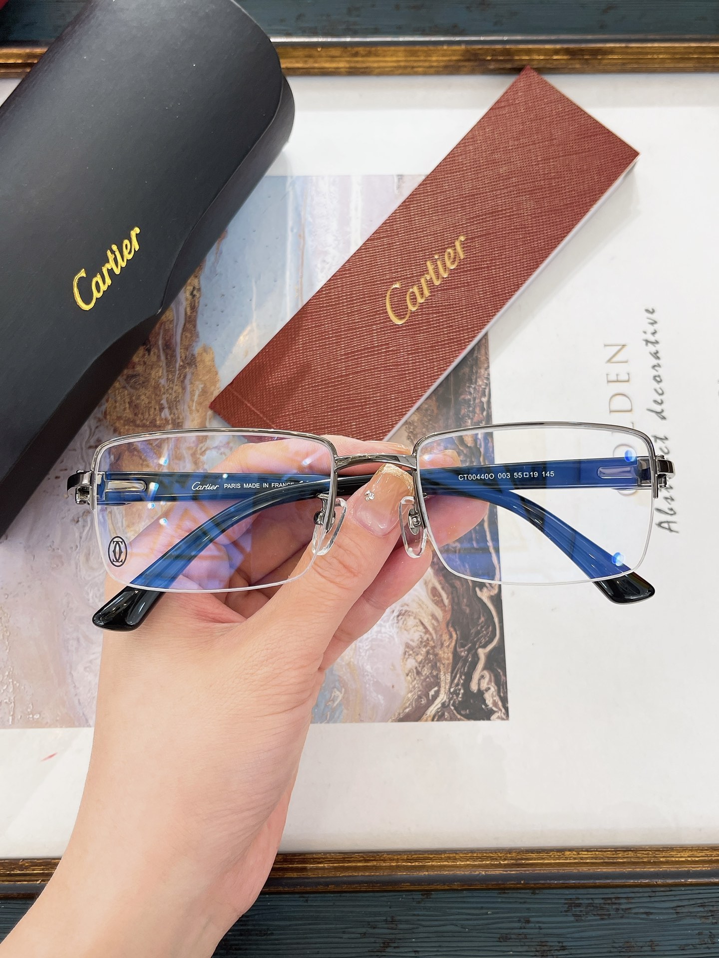Cartier 卡地亚眼镜框