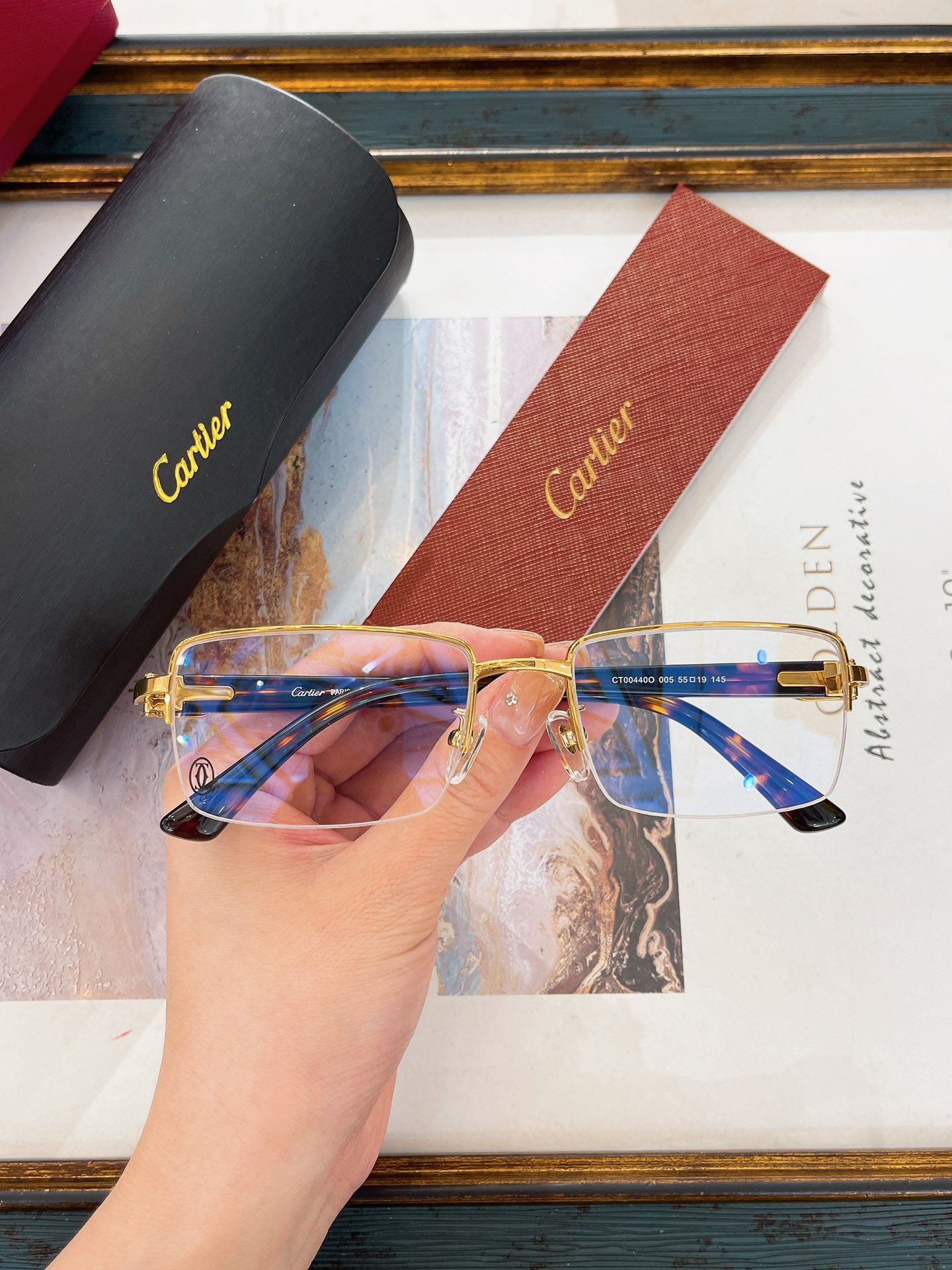 Cartier 卡地亚眼镜框