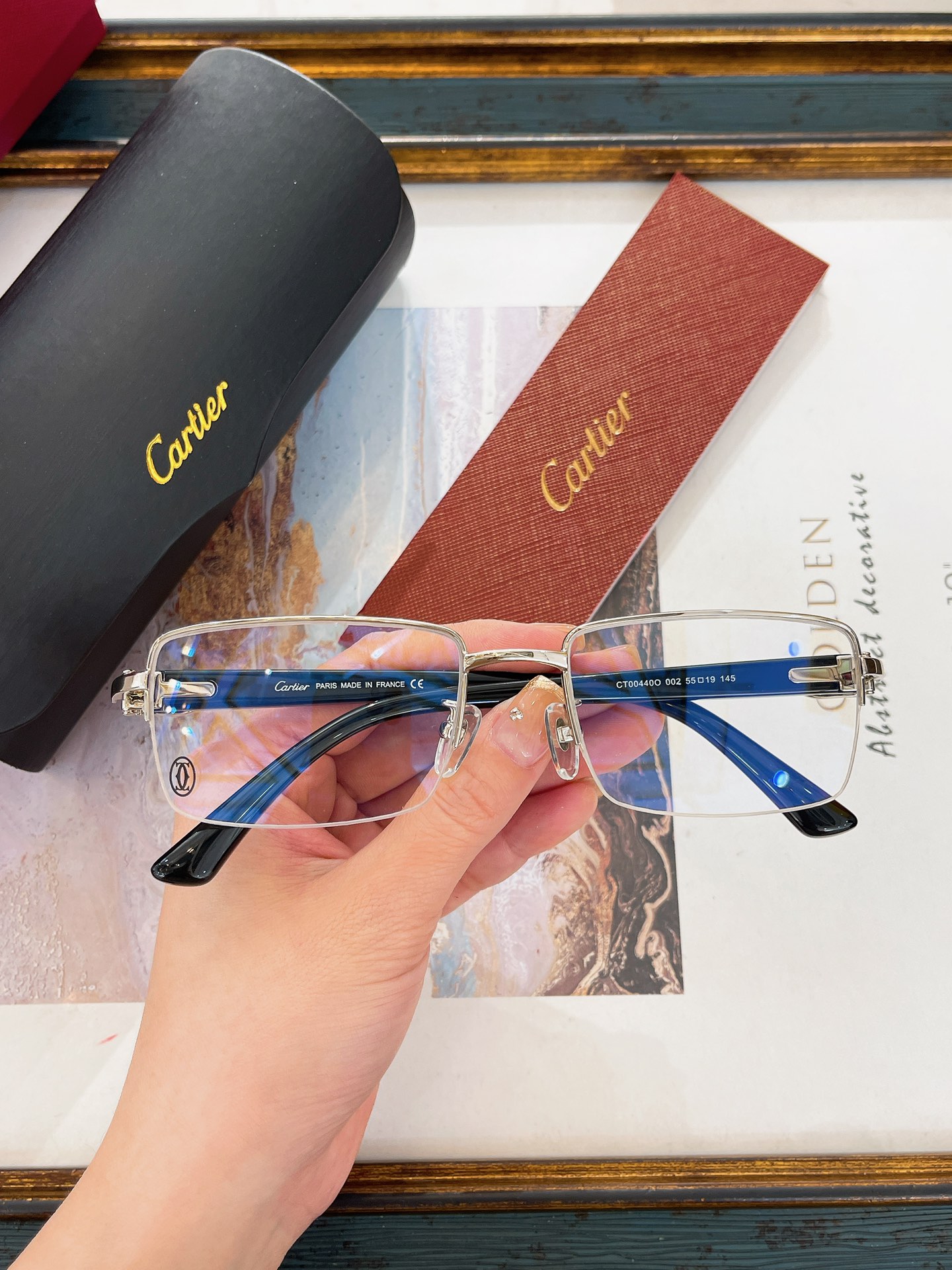 Cartier 卡地亚眼镜框