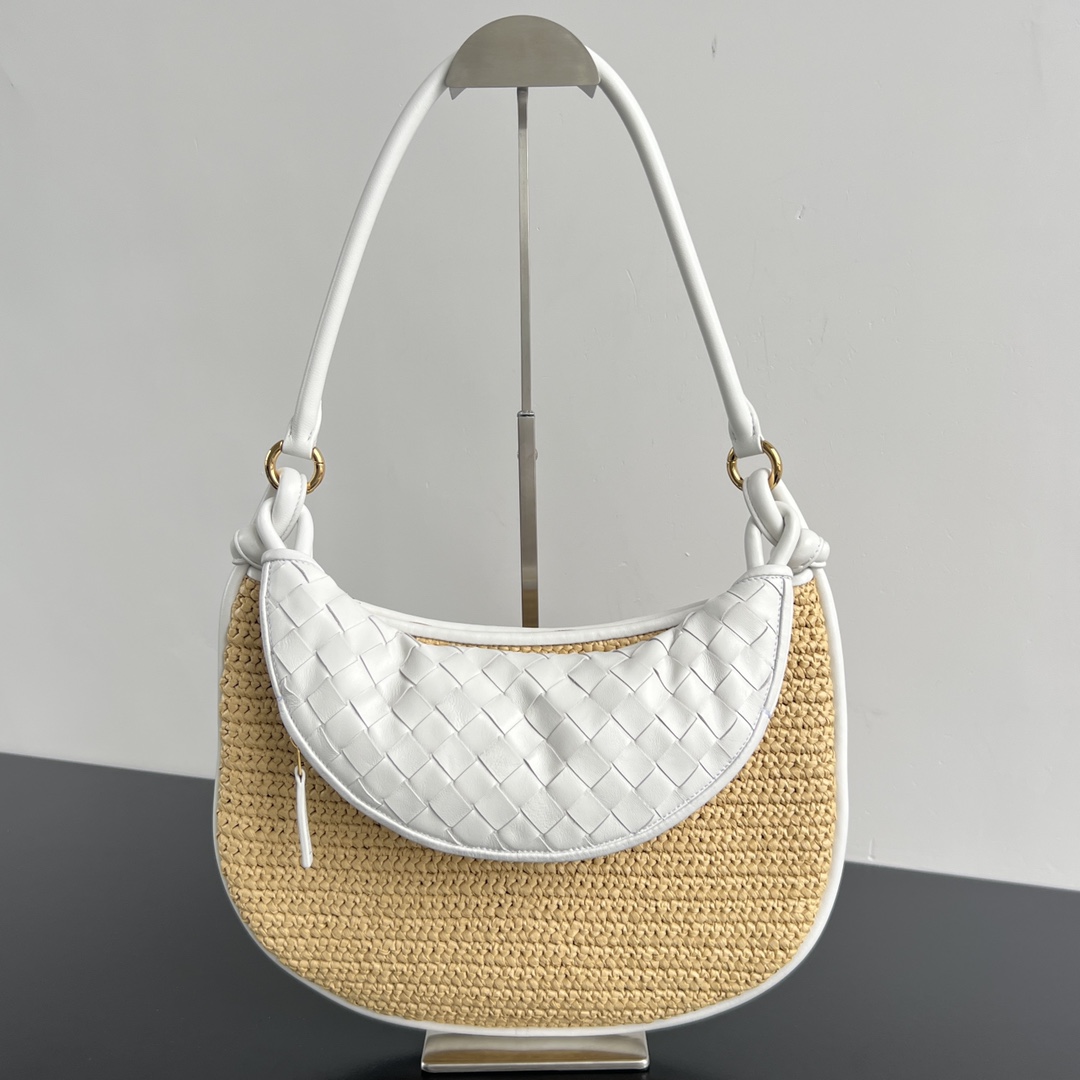 Bags Handbags Weave Raffia Sheepskin Straw Woven Summer Collection Fashion