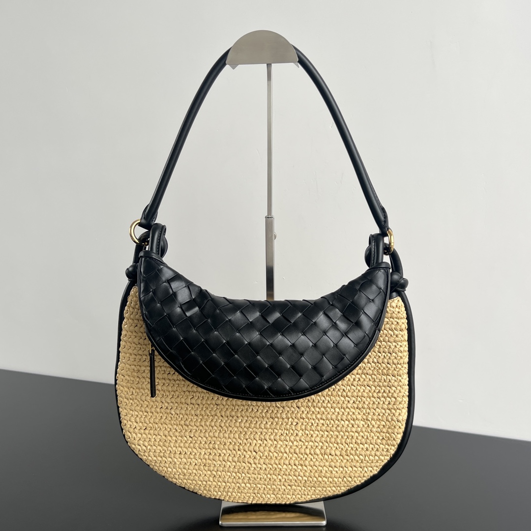 Bags Handbags Weave Raffia Sheepskin Straw Woven Summer Collection Fashion