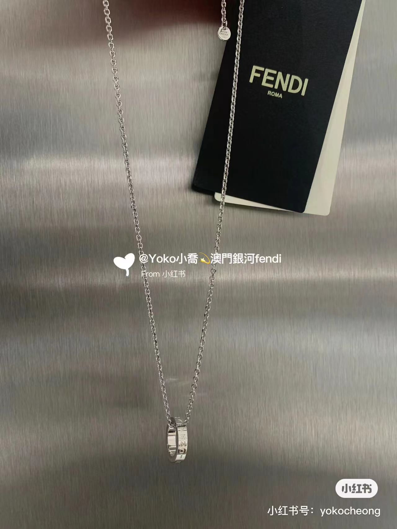 Luxurious FENDI Necklace: High-End Custom Design for Explosive New Money - 图片 2