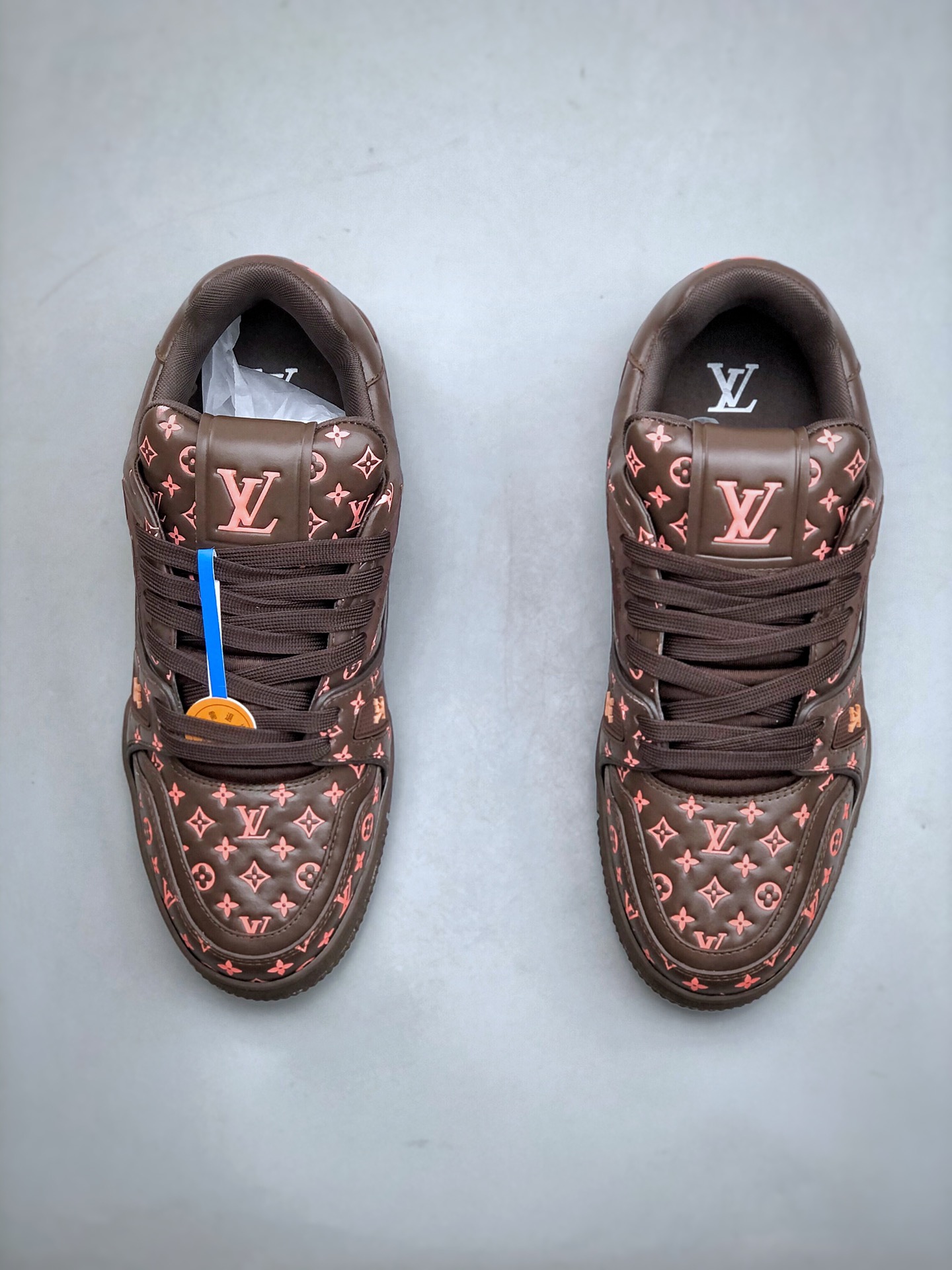 600JF Tyler x Louis Vuitton 路易威登 LV Trainer 联名款低帮休闲板鞋