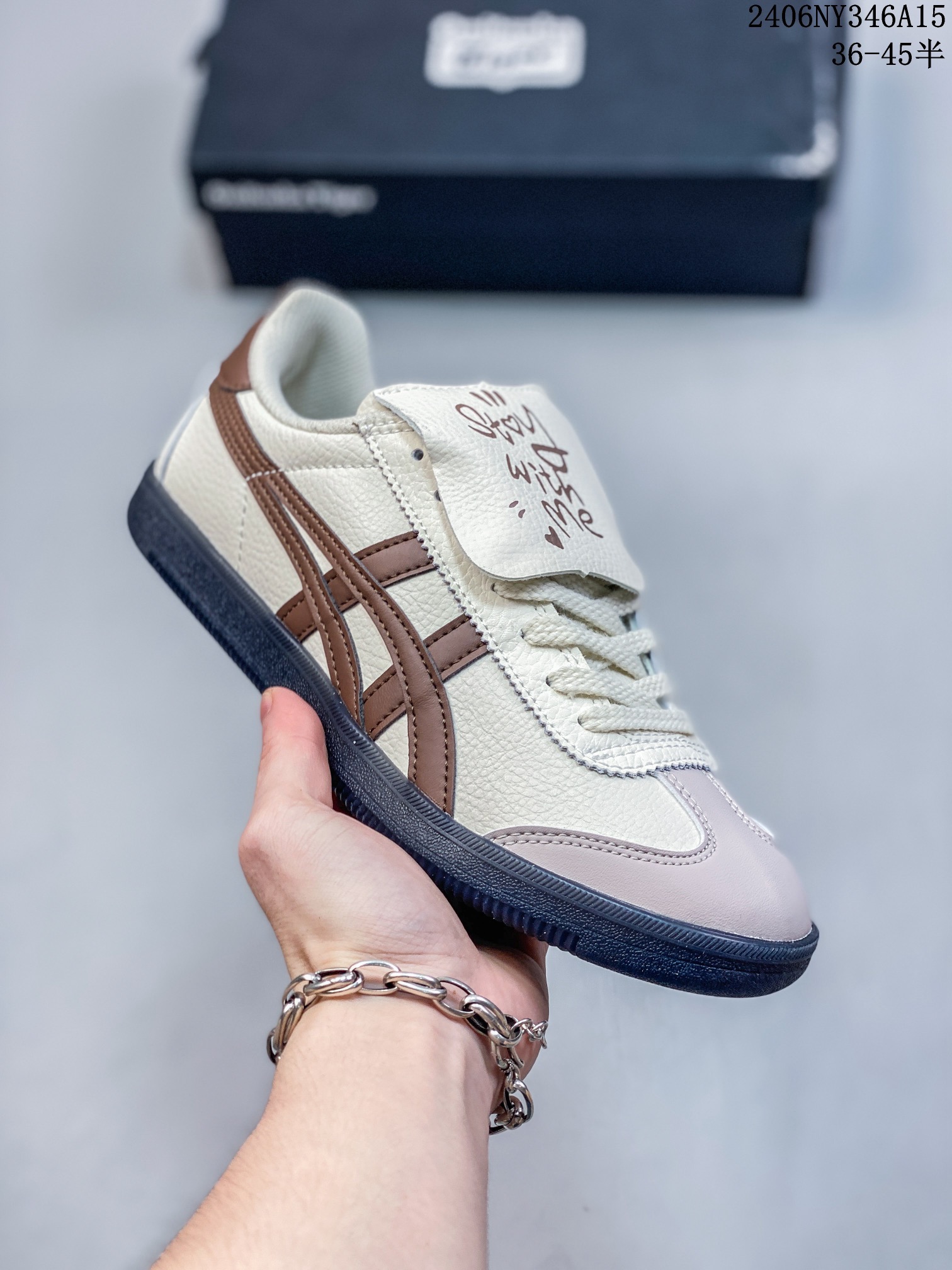 💰105 ID:xnm Onitsuka Tiger鬼塚虎TOKUTEN男女款运动复古板鞋时尚休闲德训鞋尺码：36-45半