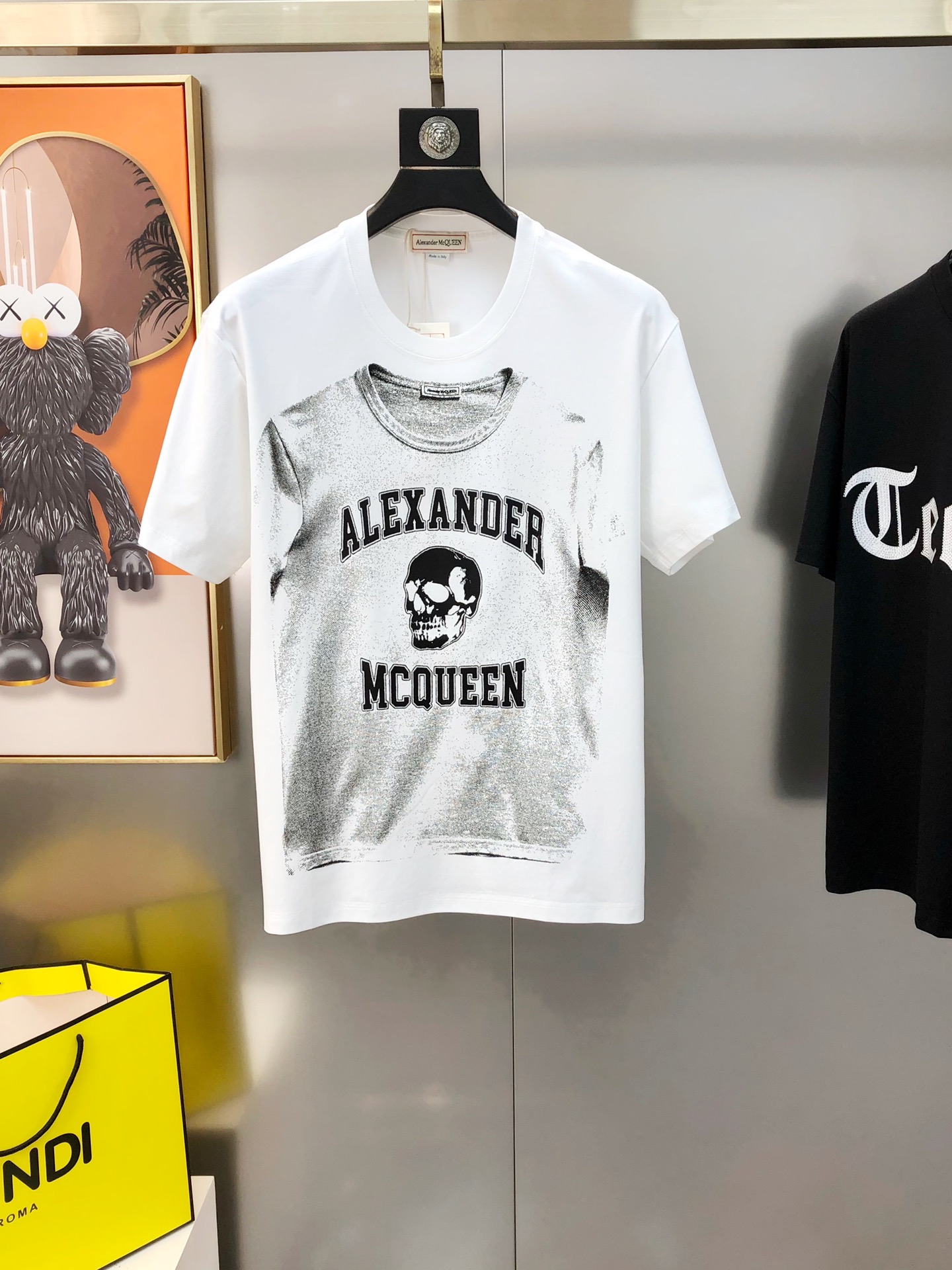  McQ*een 麦昆2025春夏新款原单男士圆领短袖T恤 🔥专柜同步售卖 ✨✨高端品质 高版本 OS版