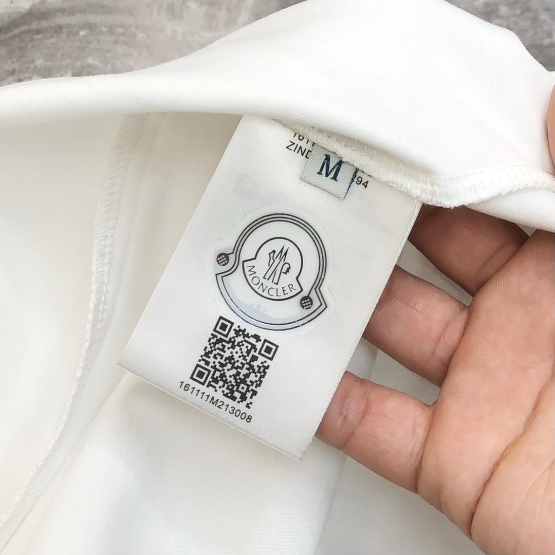  M*ncler 蒙口2025春夏新款原单男士圆领短袖T恤 🔥专柜同步售卖 ✨✨高端品质 高版本 OS版